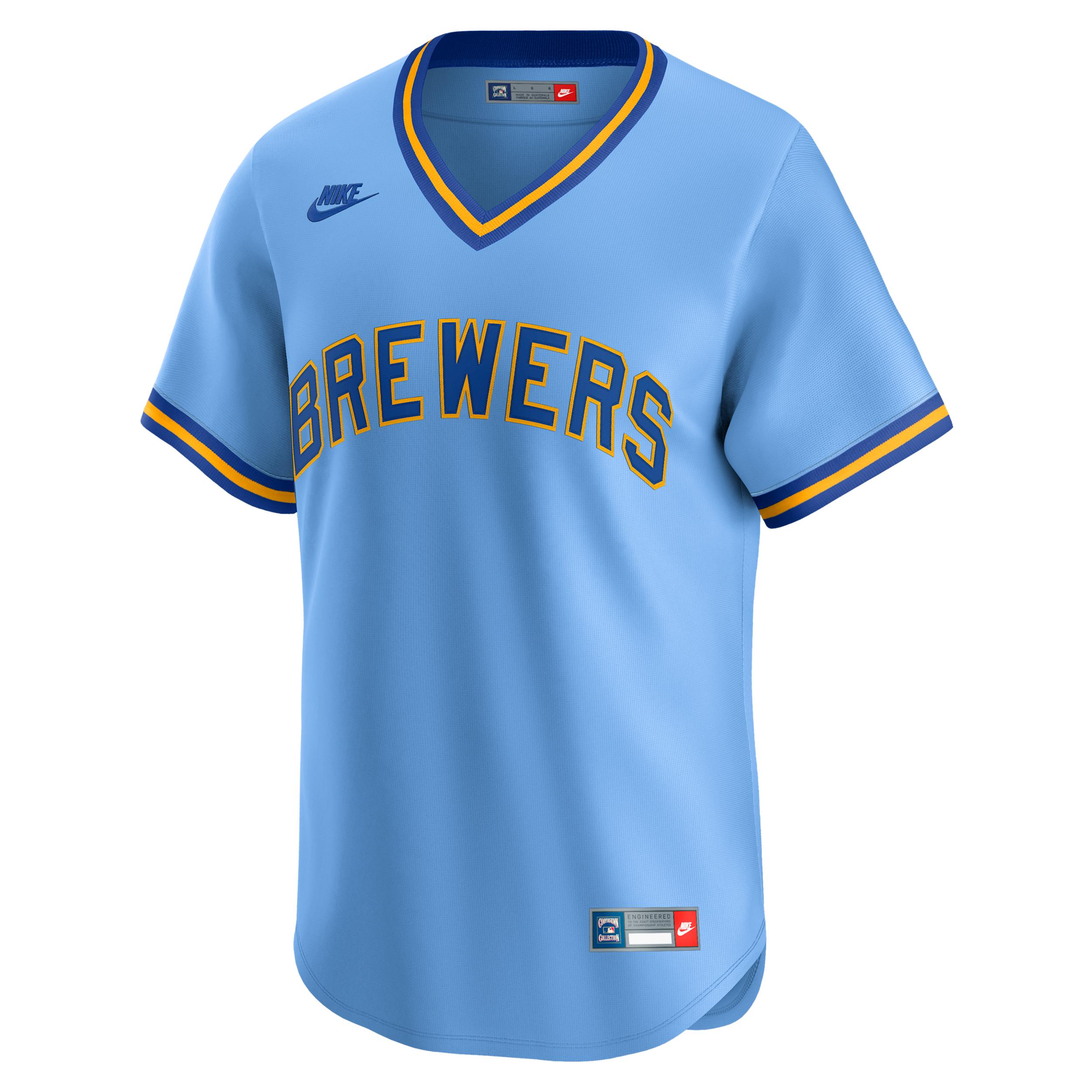 Milwaukee Brewers Cooperstown Nike Men's Dri-FIT MLB Limited Jersey by NIKE