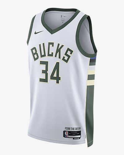 Milwaukee Bucks Association Edition Nike Men's Dri-FIT NBA Swingman Jersey by NIKE