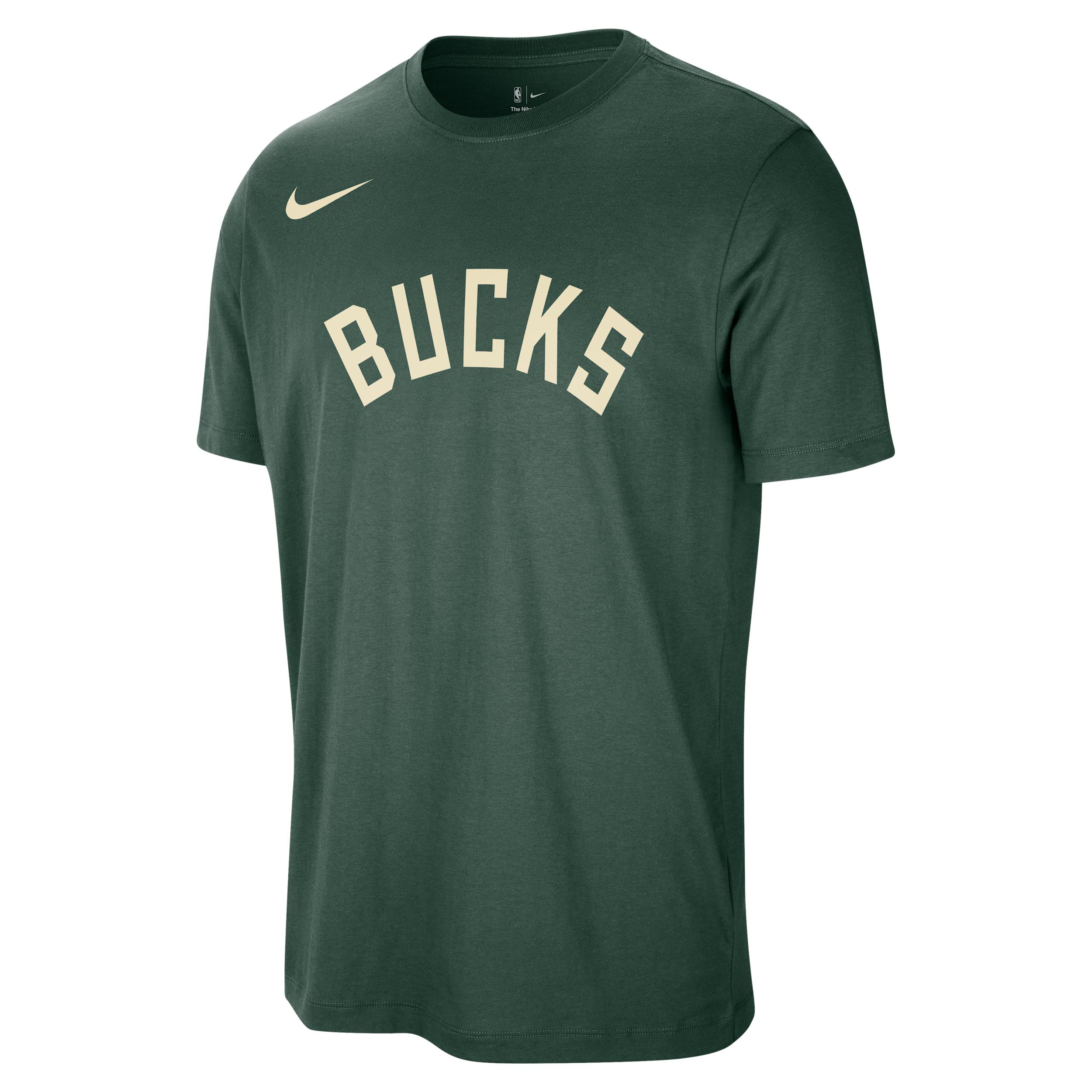 Milwaukee Bucks Essentials Nike Men's NBA T-Shirt by NIKE Milwaukee Bucks Essentials Nike Men's NBA T-Shirt by NIKE
