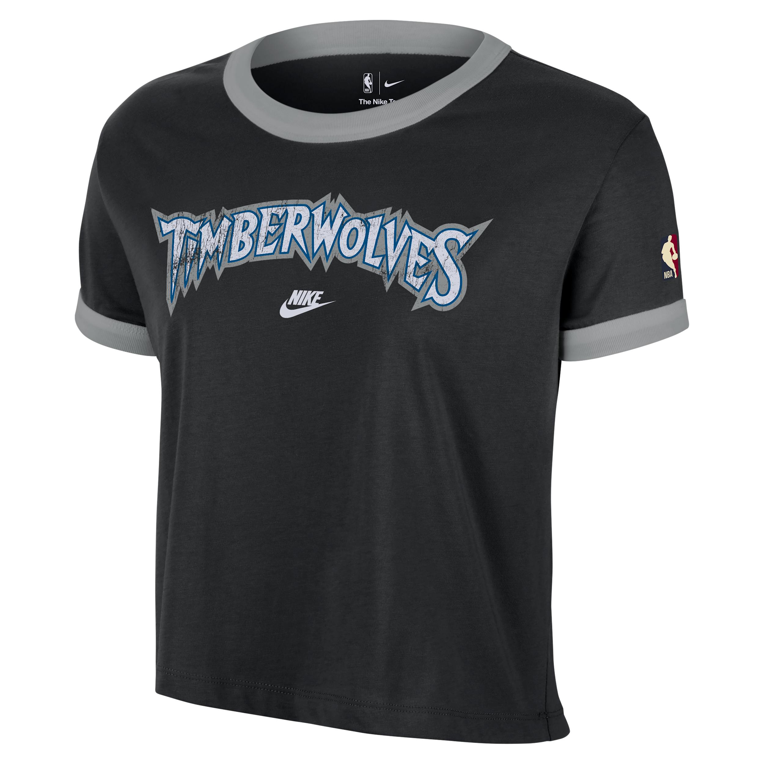 Minnesota Timberwolves Essential Hardwood Classics Nike Women's NBA T-Shirt by NIKE Minnesota Timberwolves Essential Hardwood Classics Nike Women's NBA T-Shirt by NIKE