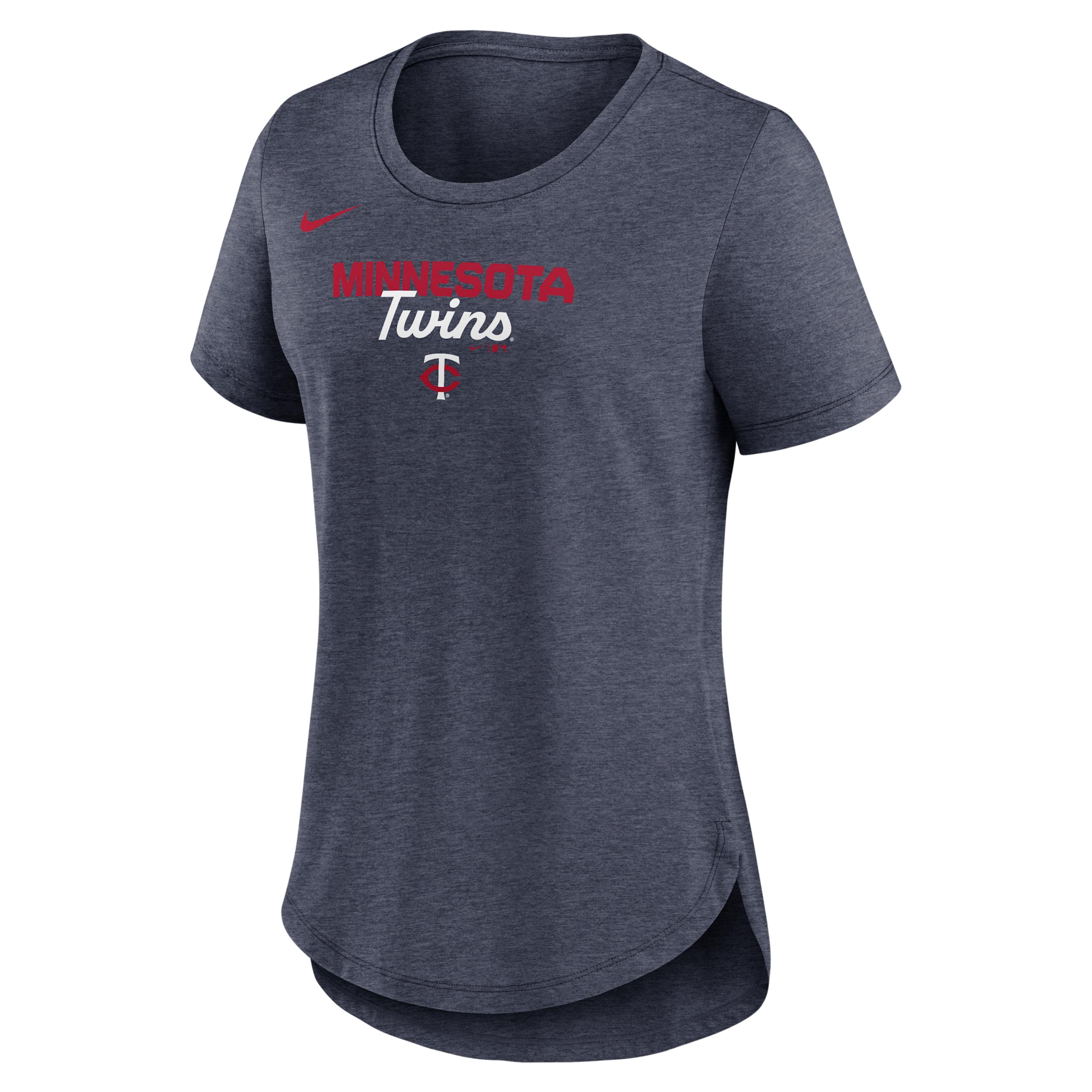 Minnesota Twins Arched Team Name Nike Women's MLB T-Shirt by NIKE