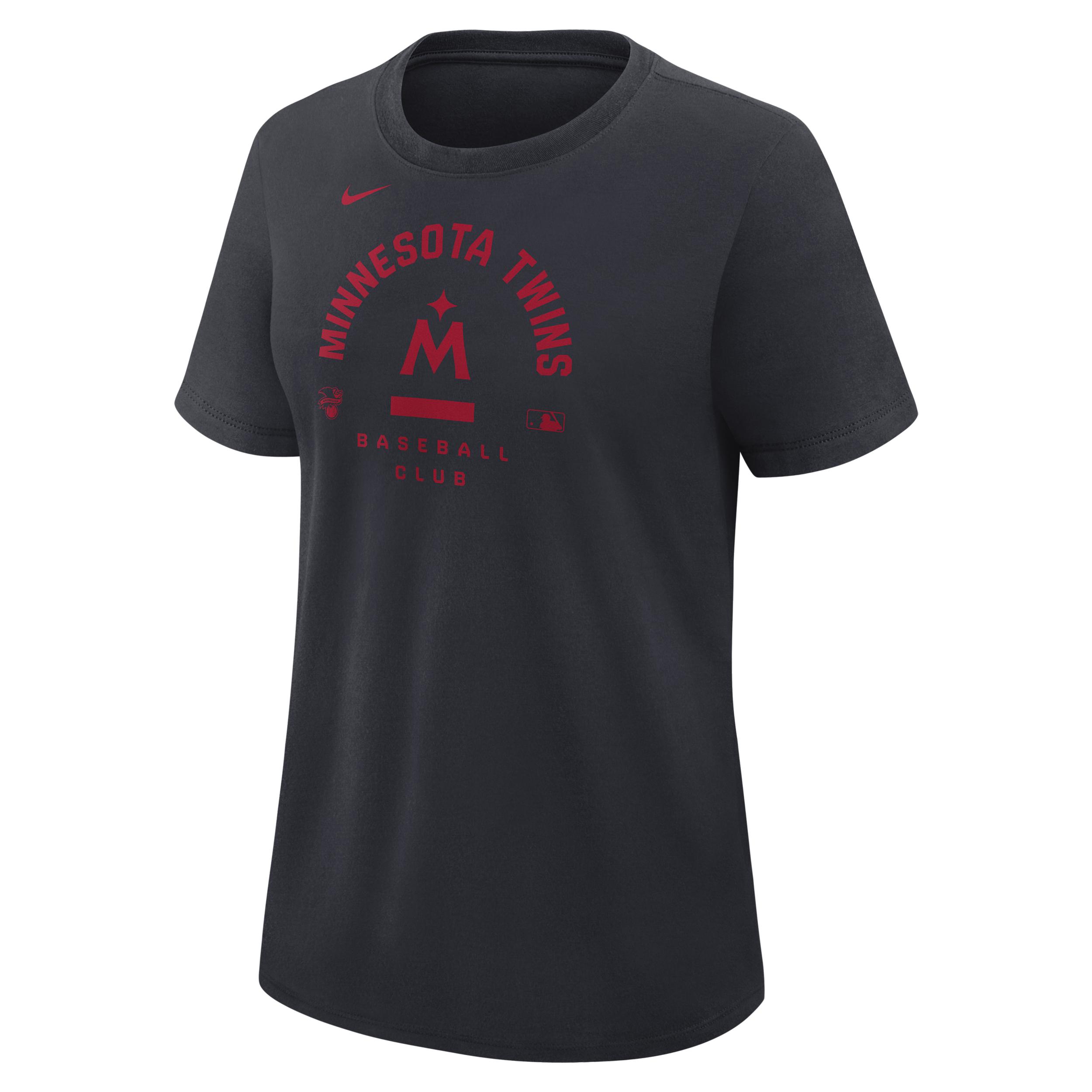 Minnesota Twins Authentic Collection Early Work Nike Women's Dri-FIT MLB T-Shirt by NIKE
