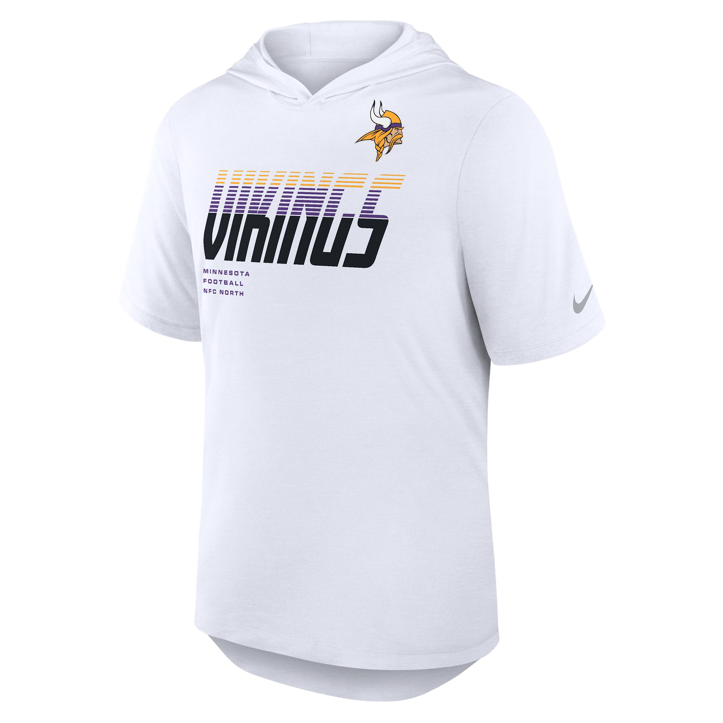 Minnesota Vikings Nike Men's Dri-FIT NFL Hooded T-Shirt by NIKE