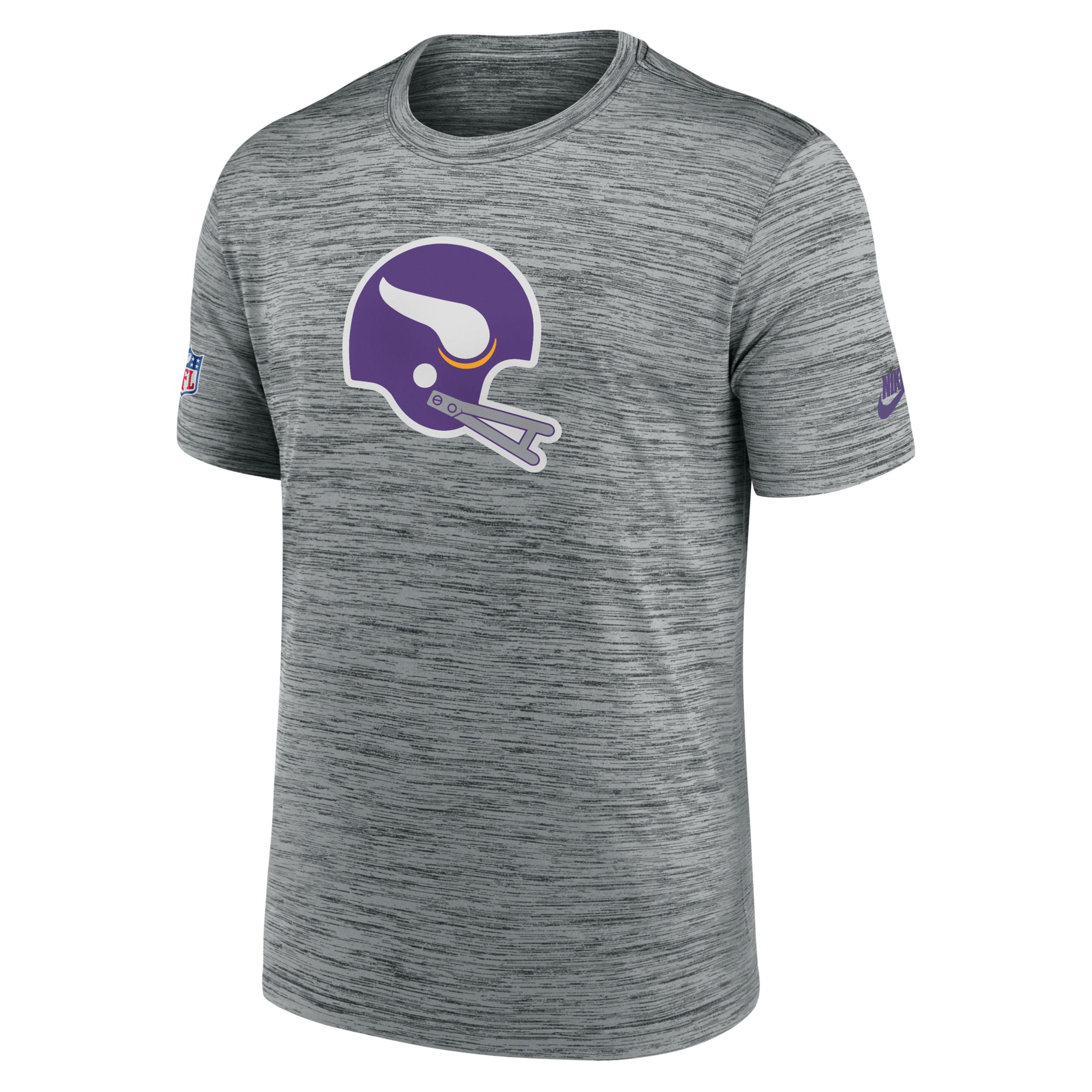 Minnesota Vikings Sideline Velocity Nike Men's Dri-FIT NFL T-Shirt by NIKE