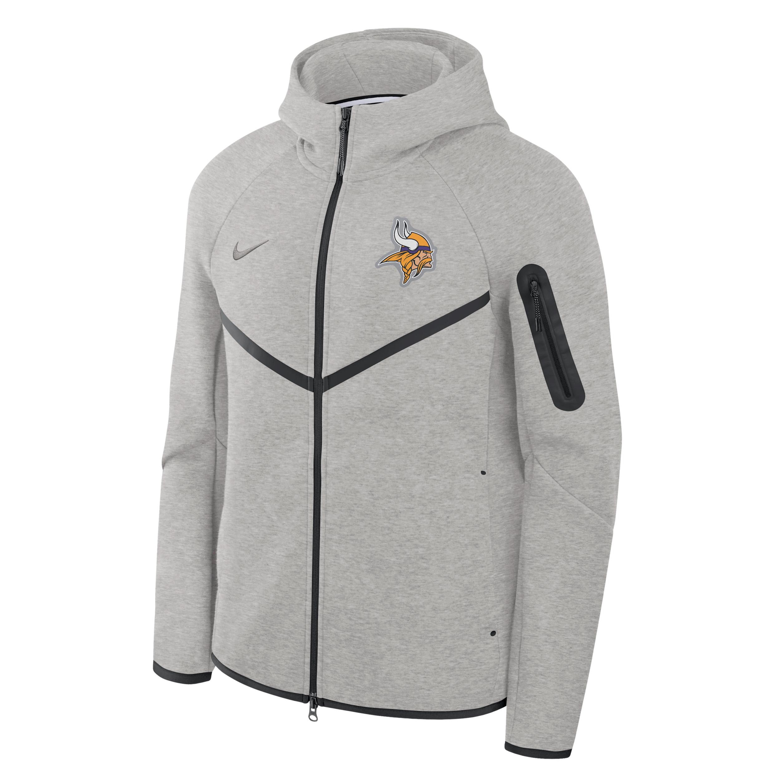 Minnesota Vikings Tech Fleece Windrunner Nike Men's NFL Full-Zip Hooded Jacket by NIKE