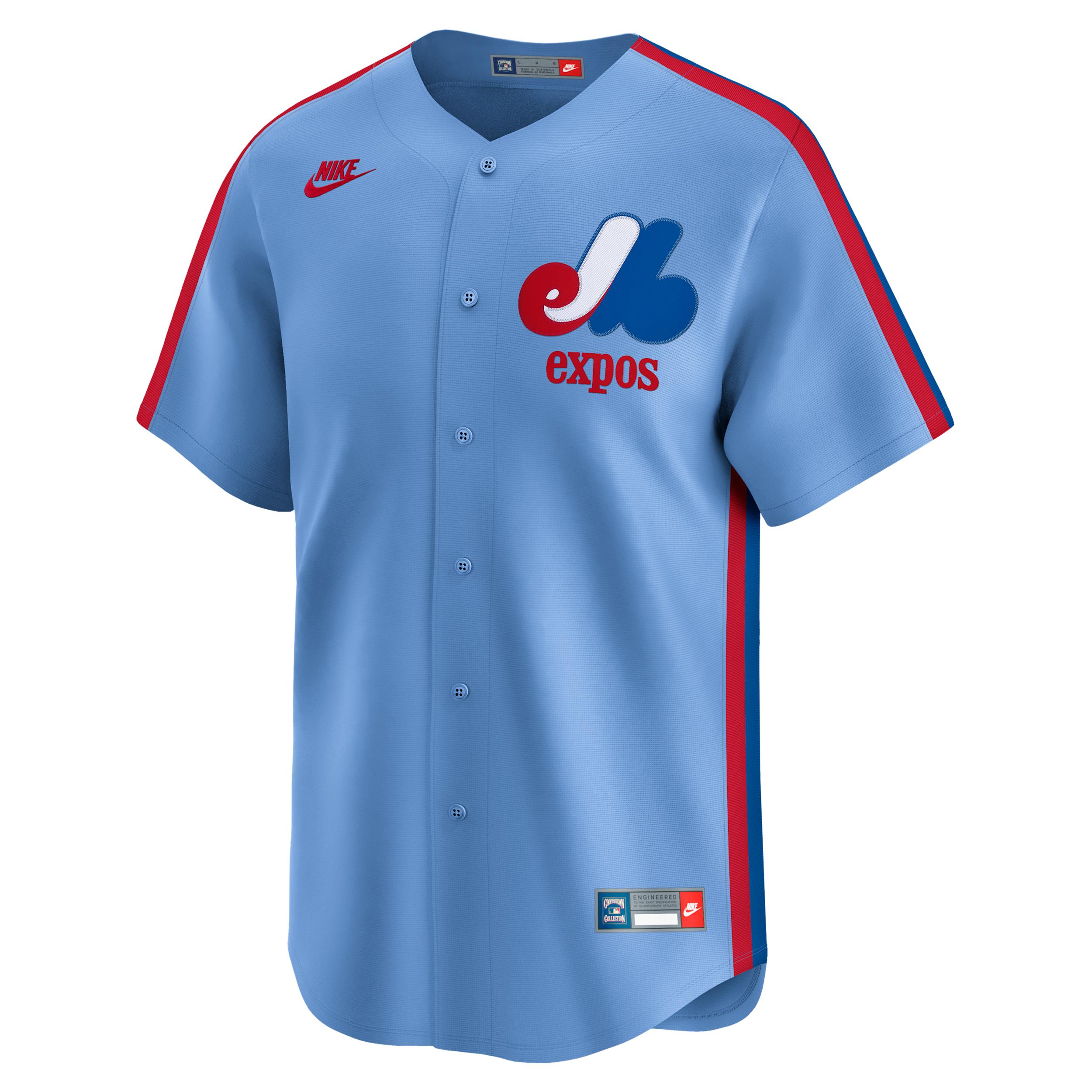 Montreal Expos Cooperstown Nike Men's Dri-FIT MLB Limited Jersey by NIKE