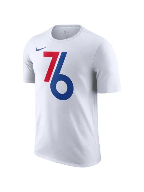 NBA 76Ers City Edition logo T-shirt by NIKE
