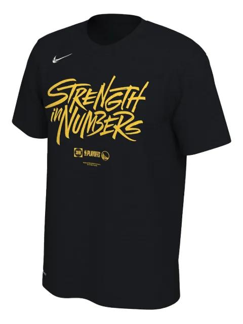 NBA Golden State Warriors Dri-Fit "2019 Playoffs Bound Mantra" T-shirt by NIKE