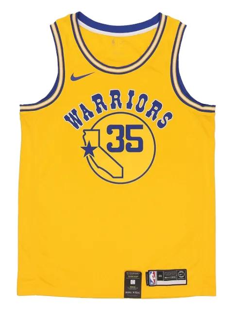 NBA Golden State Warriors "Yellow- Durant Gold Hardwood Classics " jersey by NIKE