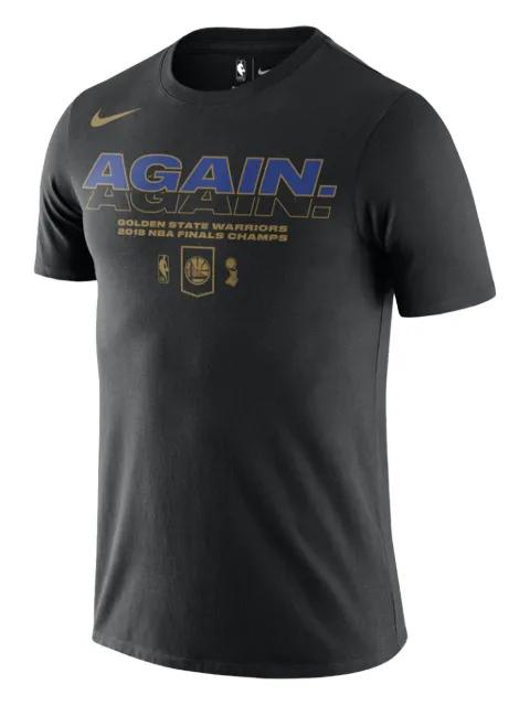 NBA  Warriors "Grey-2018 NBA Finals Champs Celebration" T-shirt by NIKE