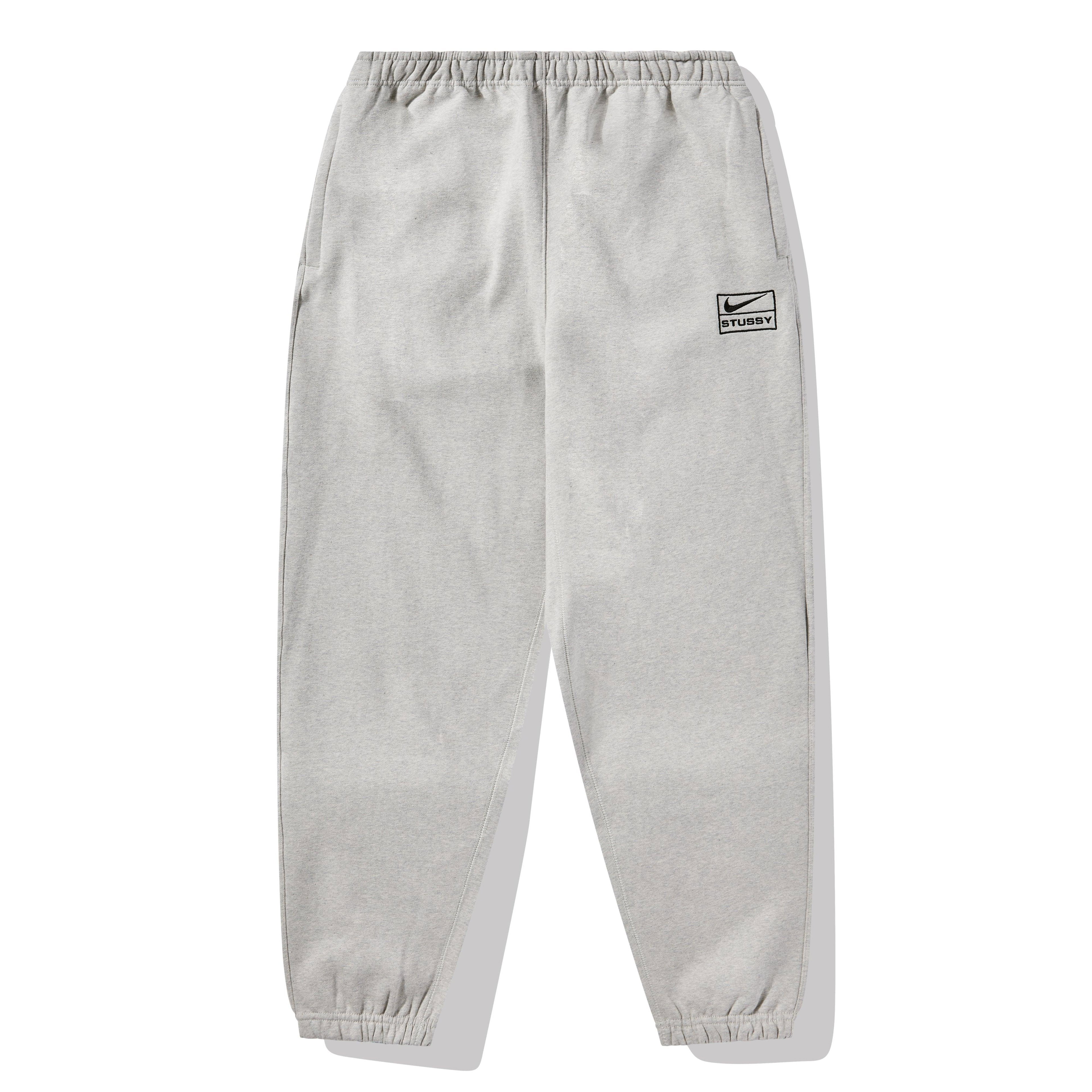NIKE - STÃœSSY Fleece Pant - (Grey Heather) by NIKE
