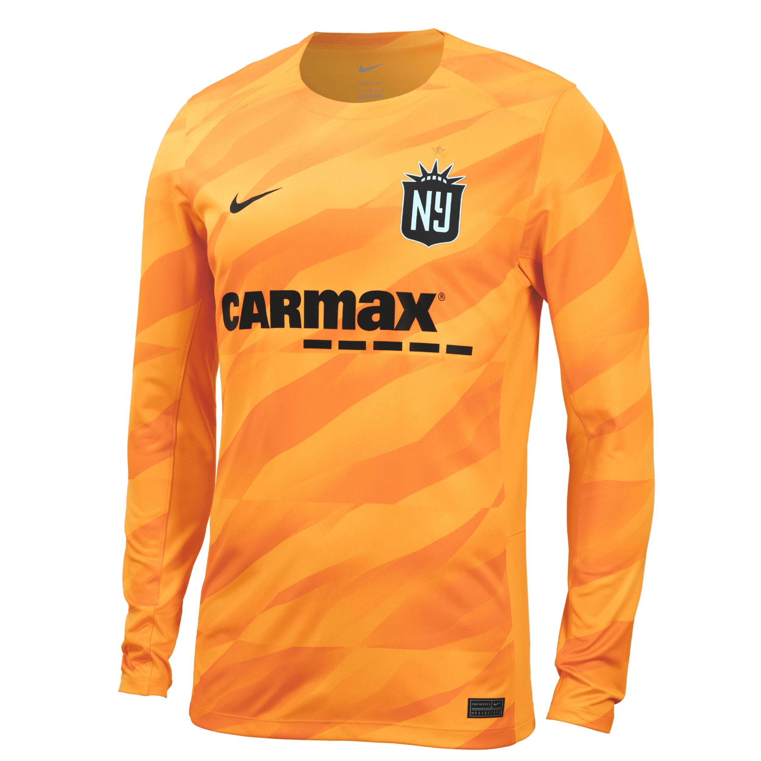 NJ/NY Gotham FC 2024 Goalkeeper Nike Unisex NWSL Long-Sleeve Replica Jersey by NIKE