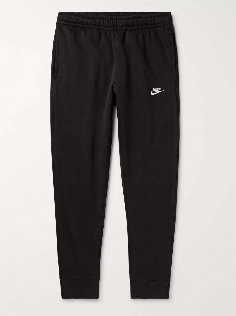 NSW Tapered Cotton-Blend Jersey Sweatpants by NIKE