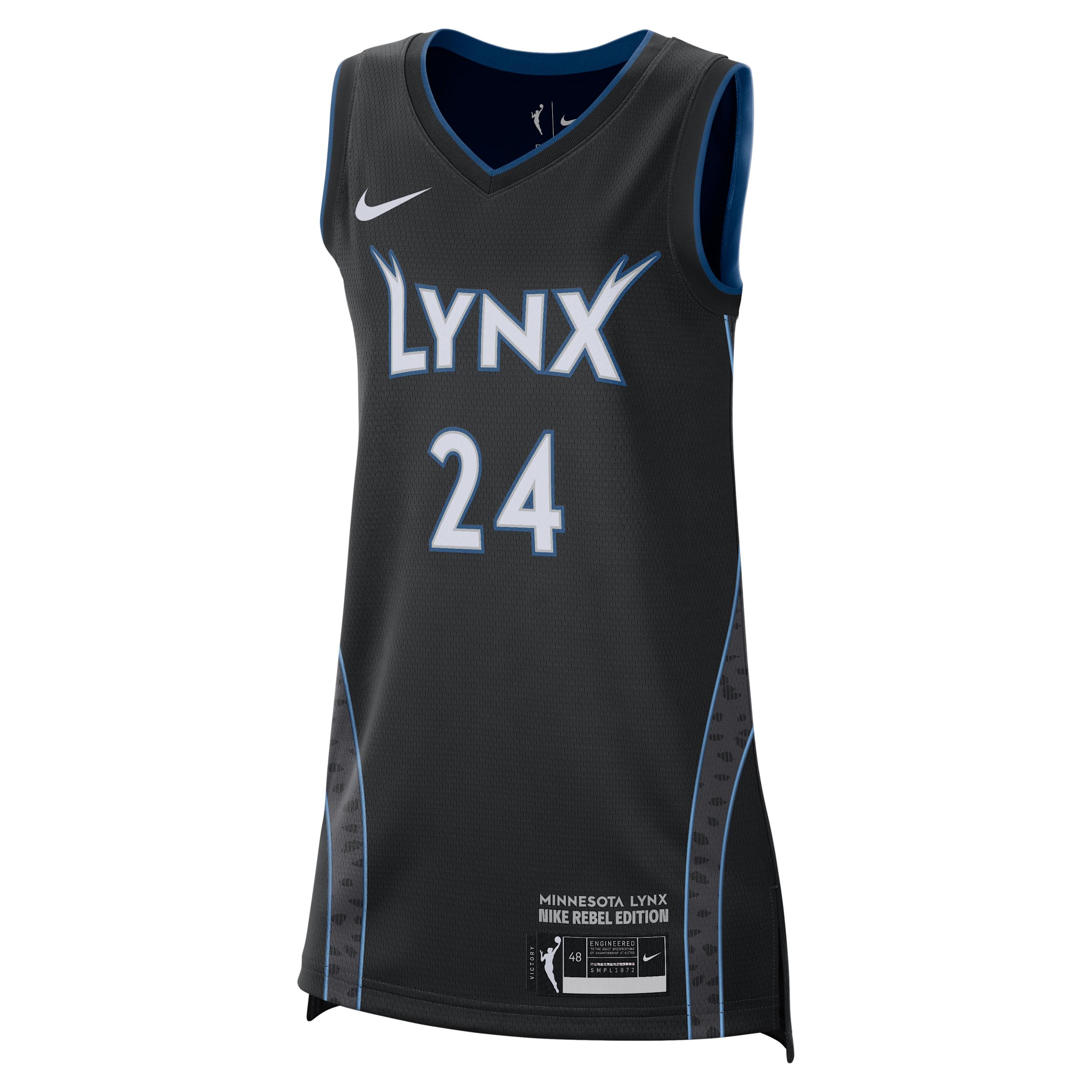 Napheesa Collier Minnesota Lynx 2026 Rebel Edition Nike Women's WNBA Dri-FIT Victory Rebel Jersey by NIKE