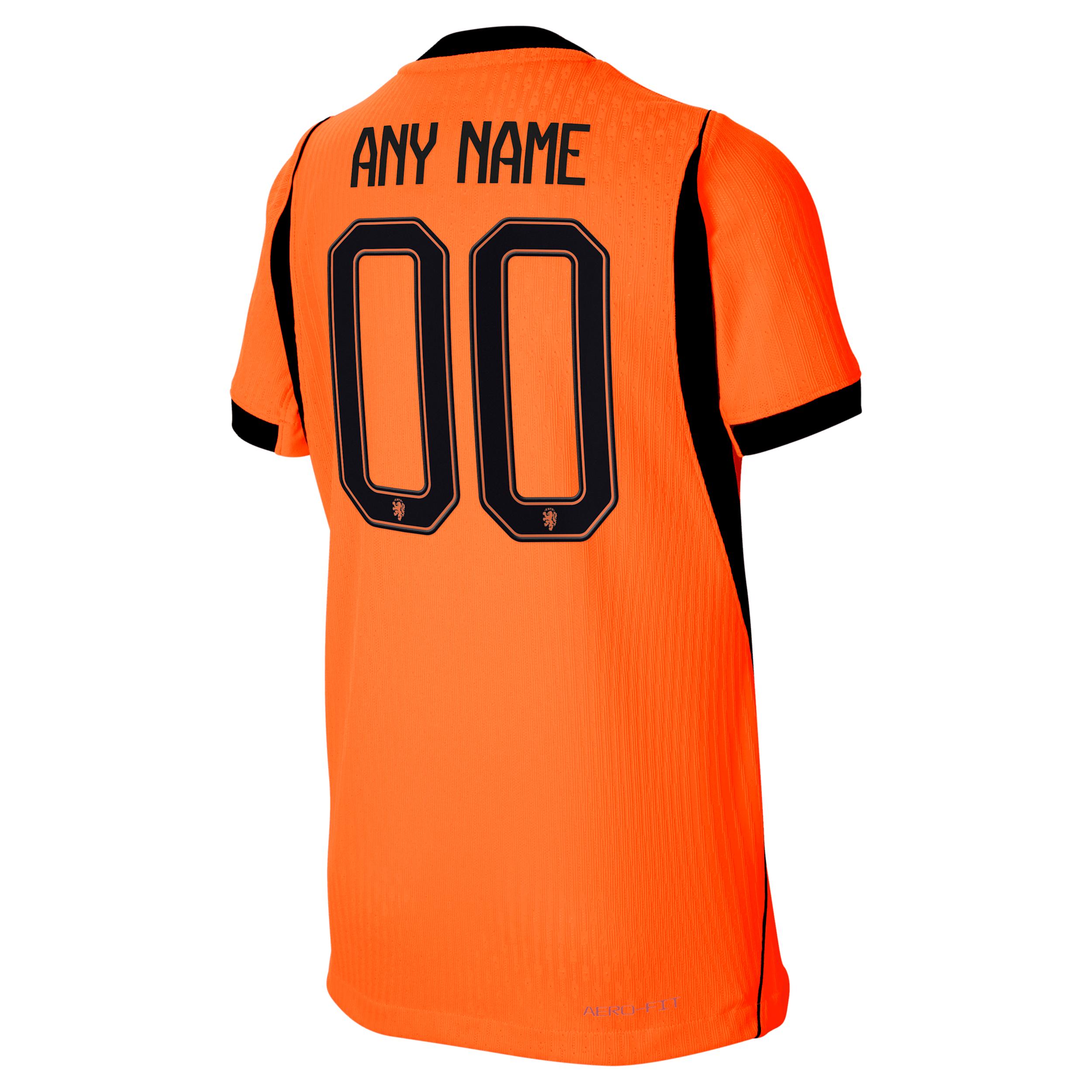 Netherlands 2026 Stadium Home Big Kids' Nike Dri-FIT Soccer Replica Jersey Custom Jersey By You by NIKE