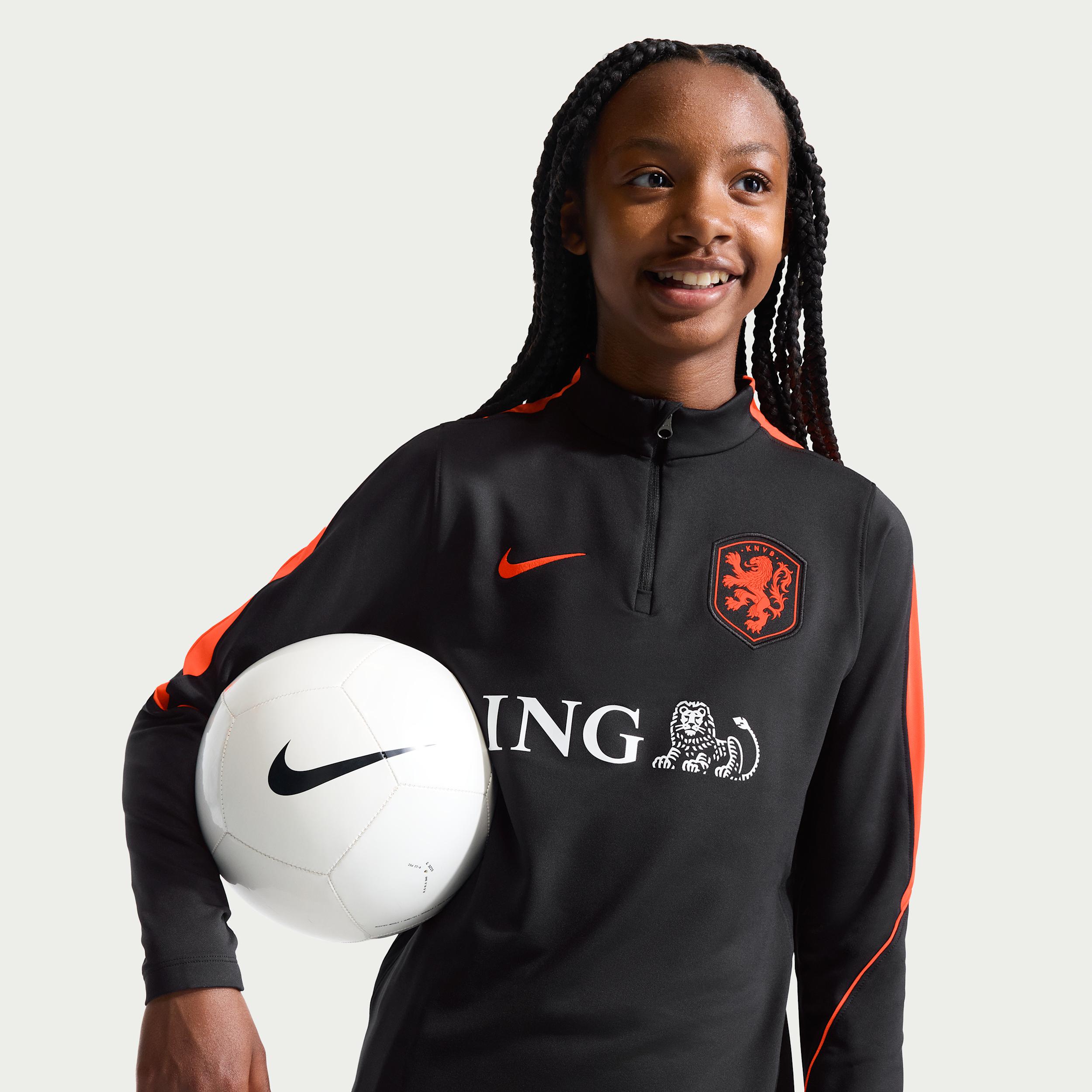Netherlands Strike Big Kids' Nike Dri-FIT Soccer Drill Top by NIKE