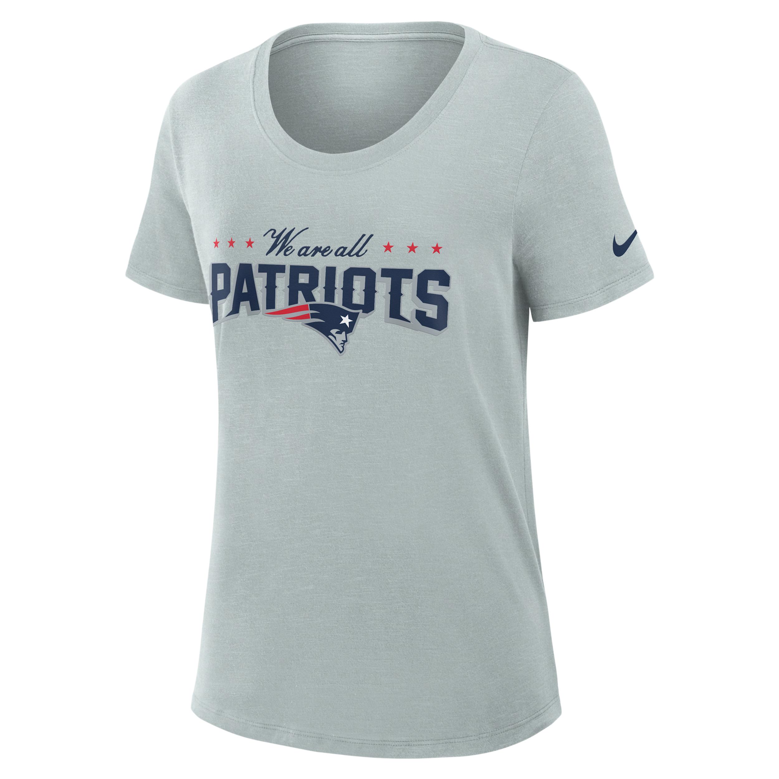 New England Patriots Rivalries Collection Slub Nike Women's Dri-FIT NFL T-Shirt by NIKE
