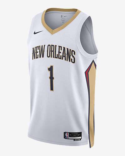 New Orleans Pelicans Association Edition Nike Men's Dri-FIT NBA Swingman Jersey by NIKE