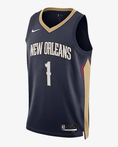 New Orleans Pelicans Icon Edition Nike Men's Dri-FIT NBA Swingman Jersey by NIKE
