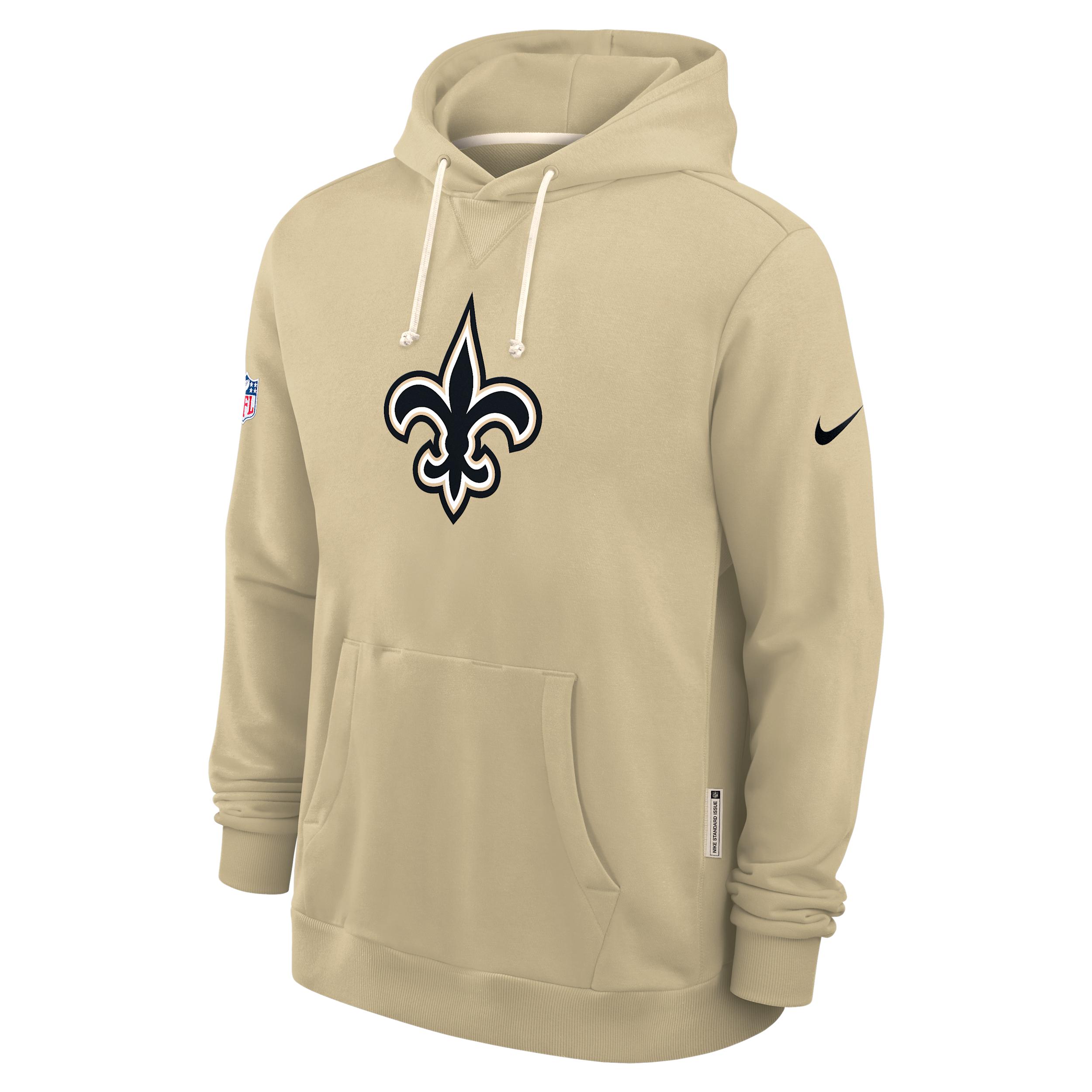 New Orleans Saints Alt Offensive Set Play Sideline Nike Men's Dri-FIT NFL Pullover Hoodie by NIKE