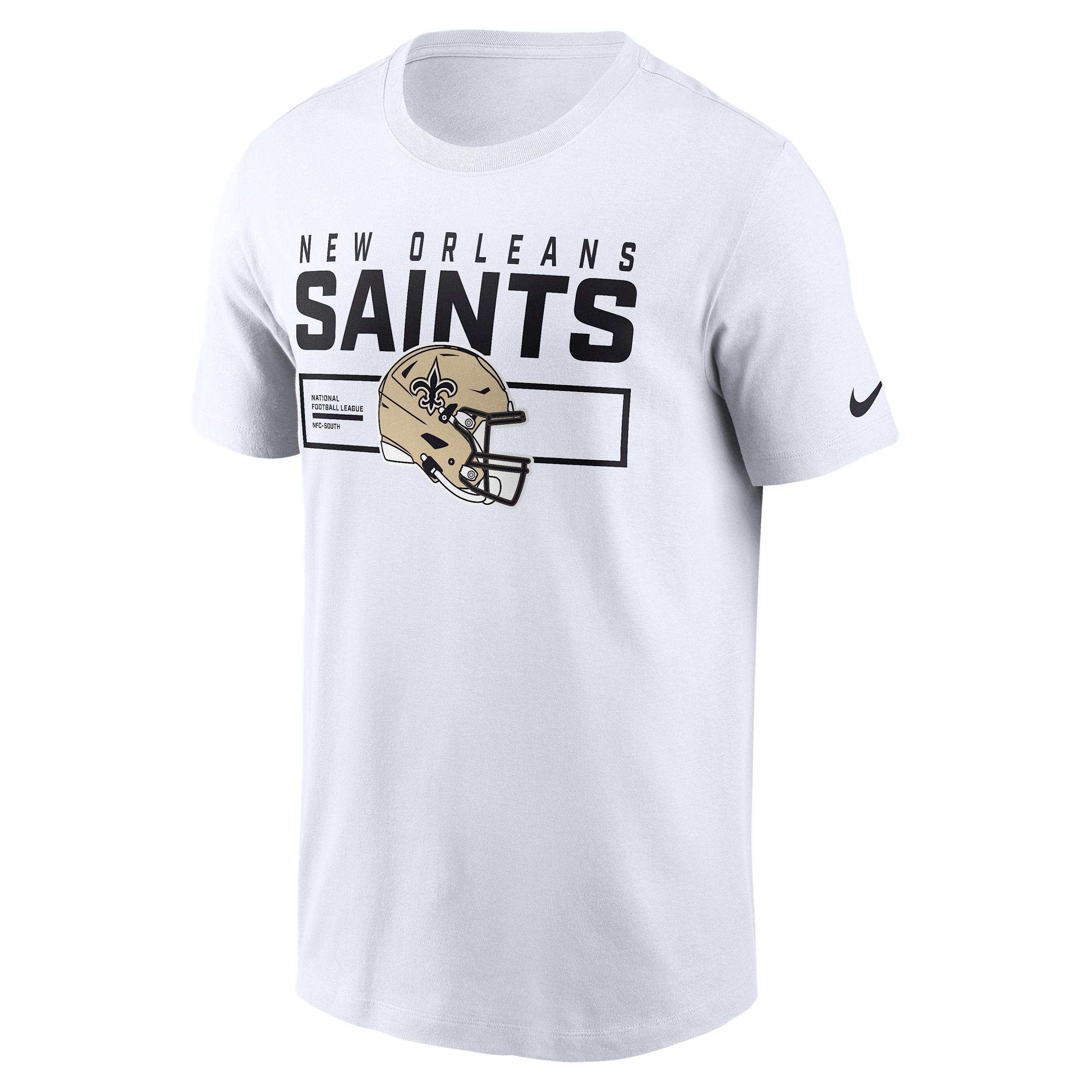 New Orleans Saints Helmet Essential Nike Men's NFL T-Shirt by NIKE