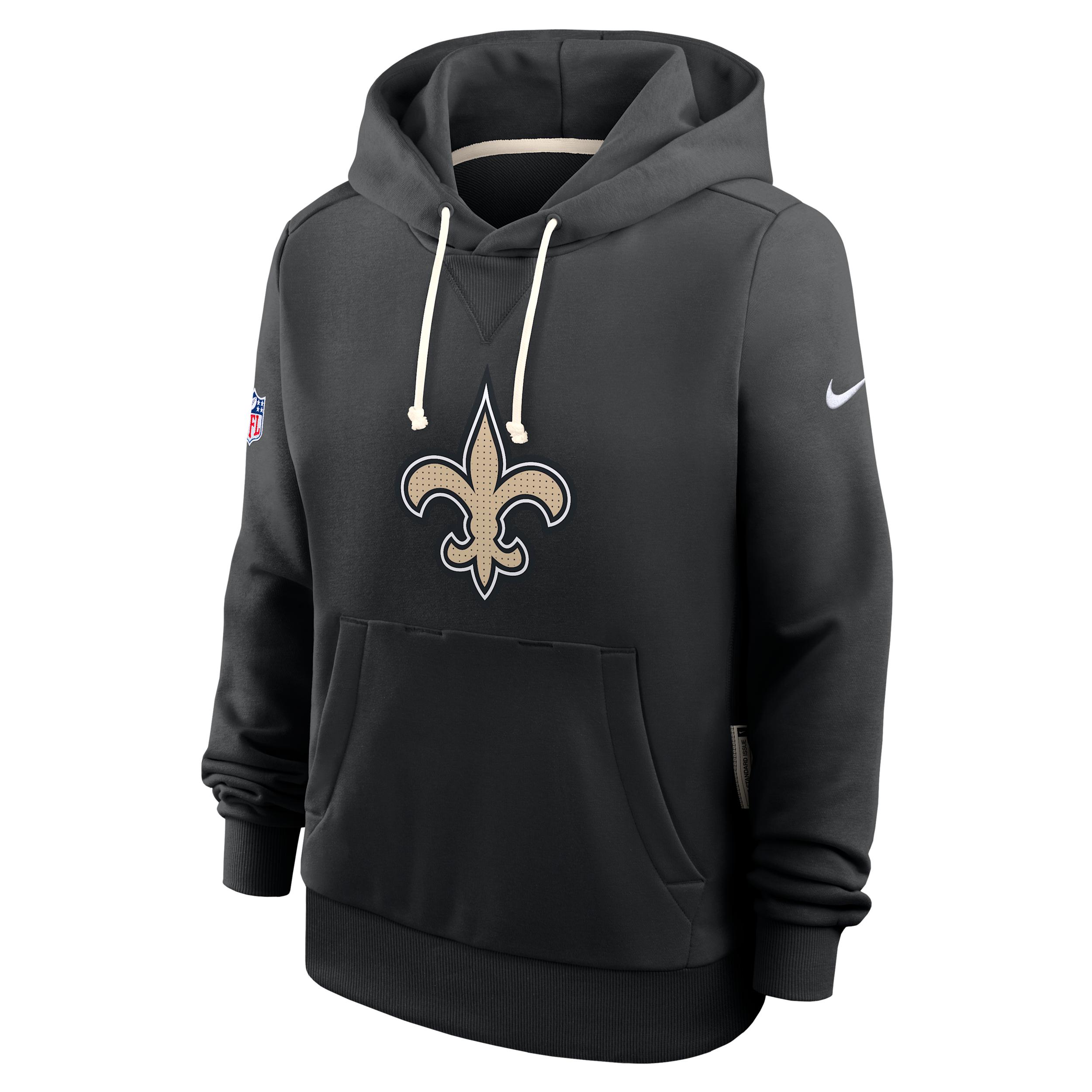 New Orleans Saints Sideline Nike Women's Dri-FIT NFL Pullover Hoodie by NIKE
