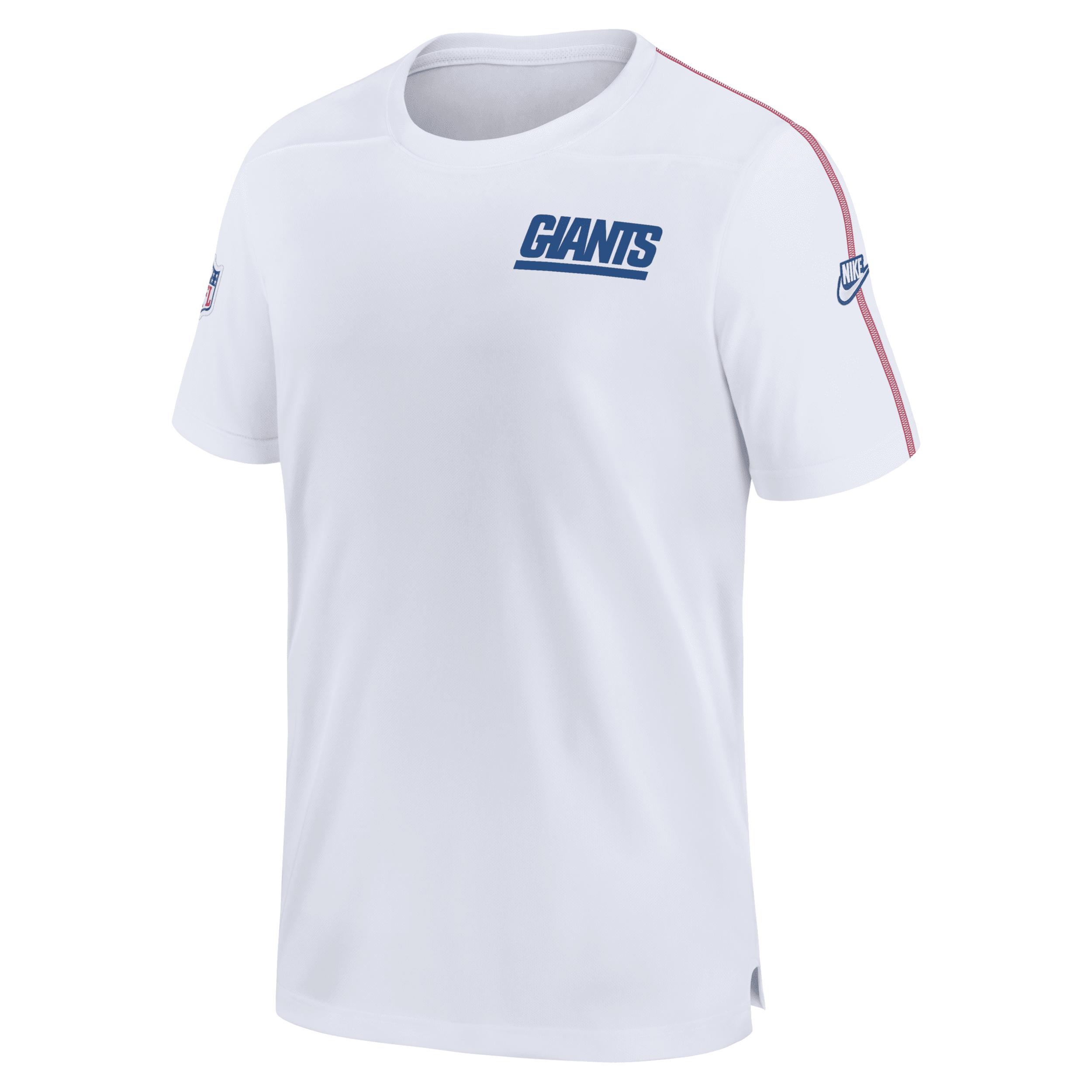 New York Giants Sideline Coach Nike Men's Dri-FIT NFL Top by NIKE