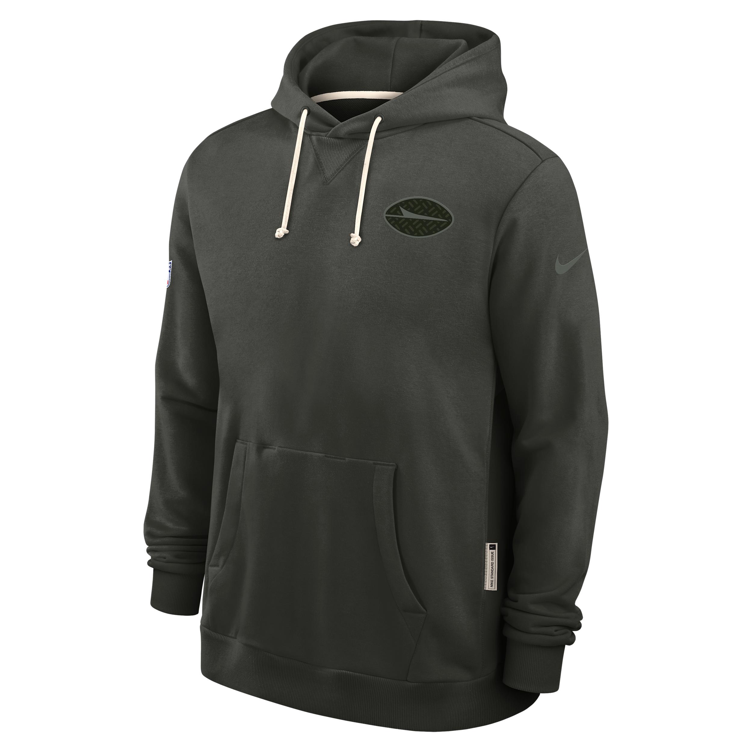 New York Jets Rivalries Collection Sideline Nike Men's Dri-FIT NFL Pullover Hoodie by NIKE