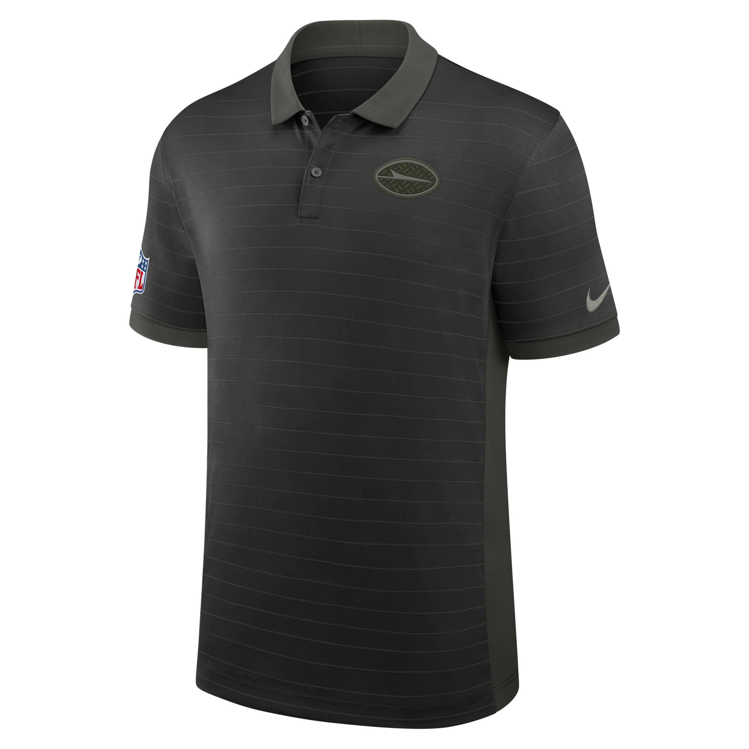 New York Jets Rivalries Collection Sideline Victory Nike Men's Dri-FIT NFL Polo by NIKE
