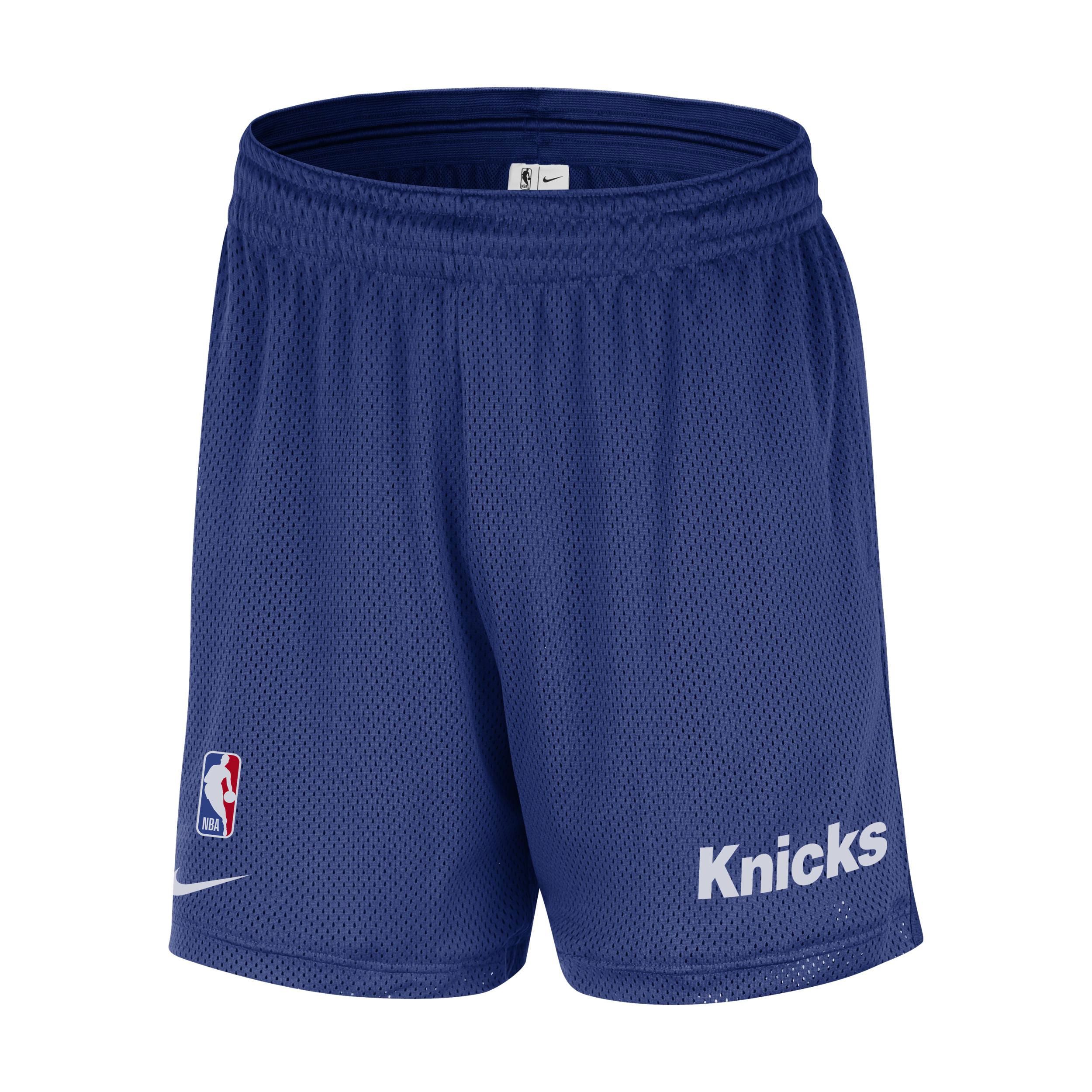 New York Knicks Nike Men's NBA Mesh Shorts by NIKE