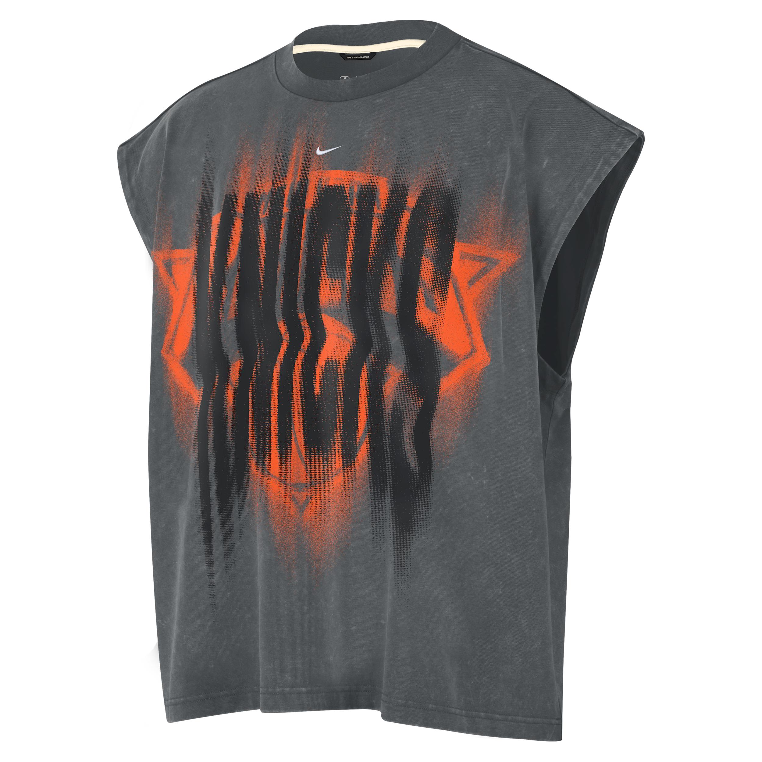 New York Knicks Standard Issue Nike Men's Sleeveless Basketball Top by NIKE
