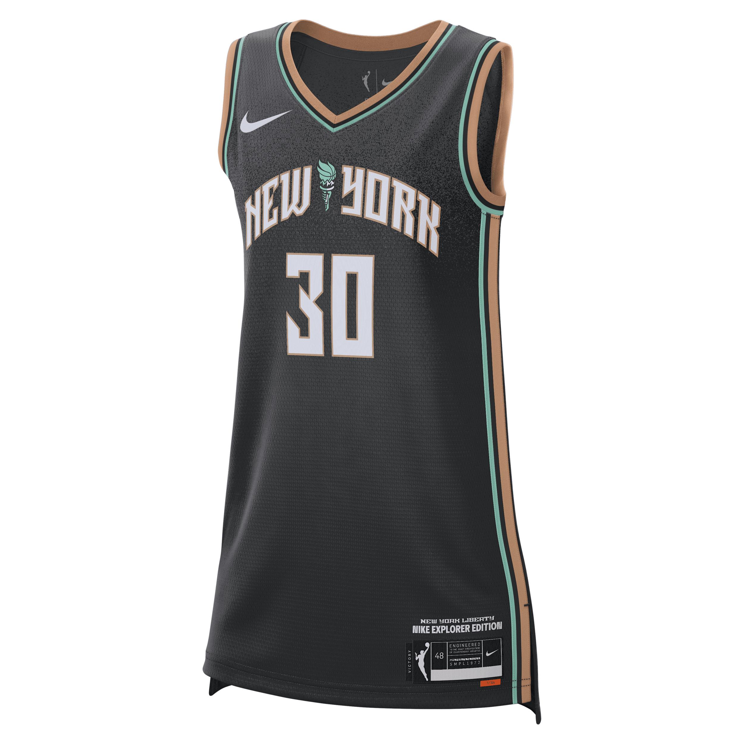 New York Liberty Explorer Edition Nike Women's Dri-FIT WNBA Victory Jersey by NIKE
