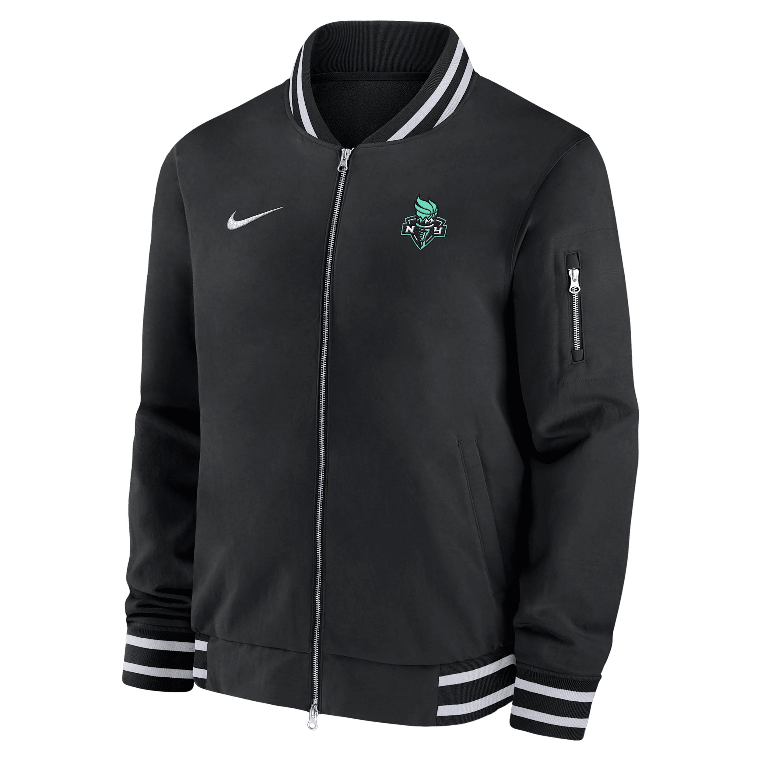 New York Liberty Nike Men's WNBA Bomber Jacket by NIKE