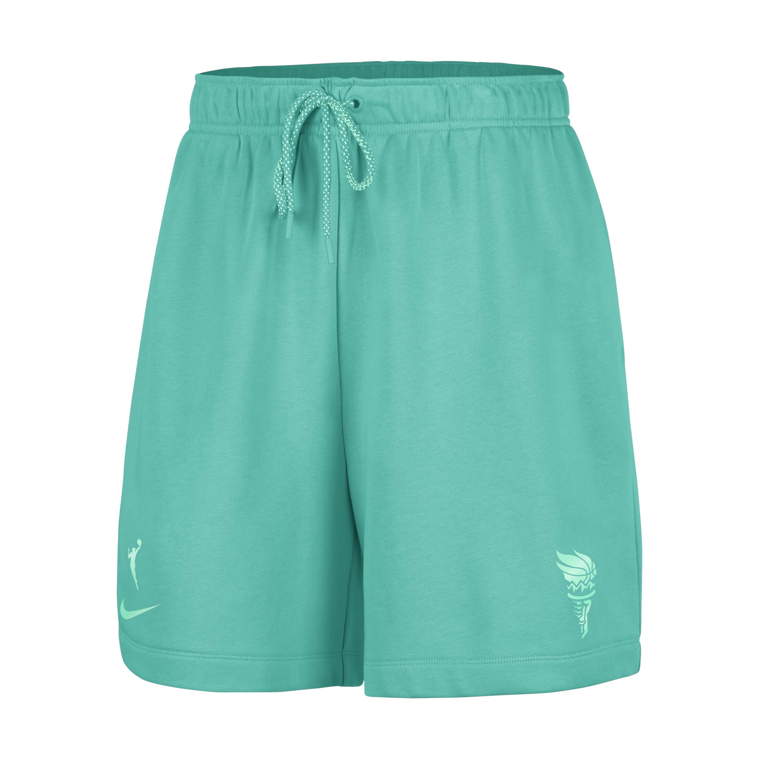 New York Liberty Nike Women's WNBA 6" Fleece Shorts by NIKE