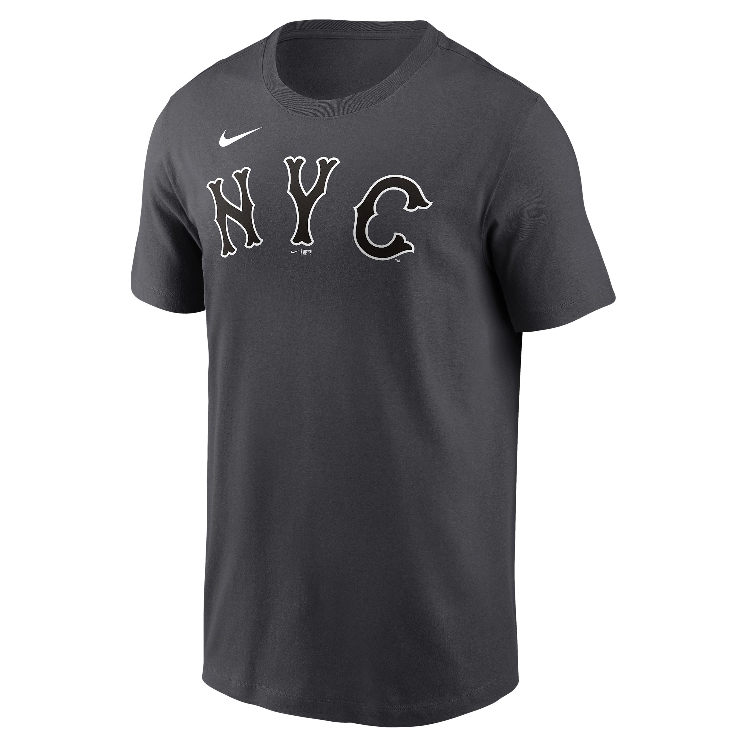 New York Mets City Connect Large Logo Nike Men's MLB T-Shirt by NIKE