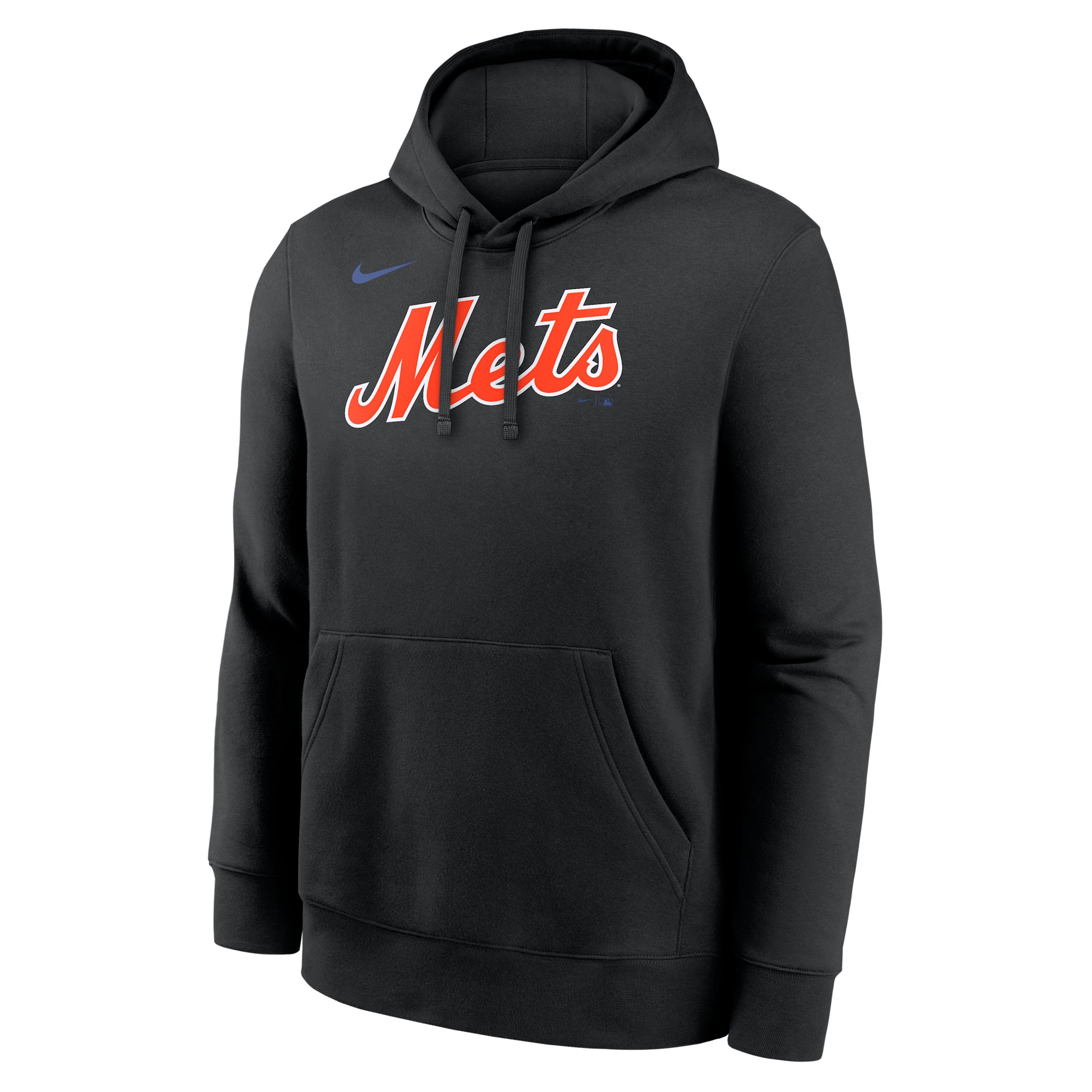 New York Mets Club Nike Men's MLB Pullover Hoodie by NIKE
