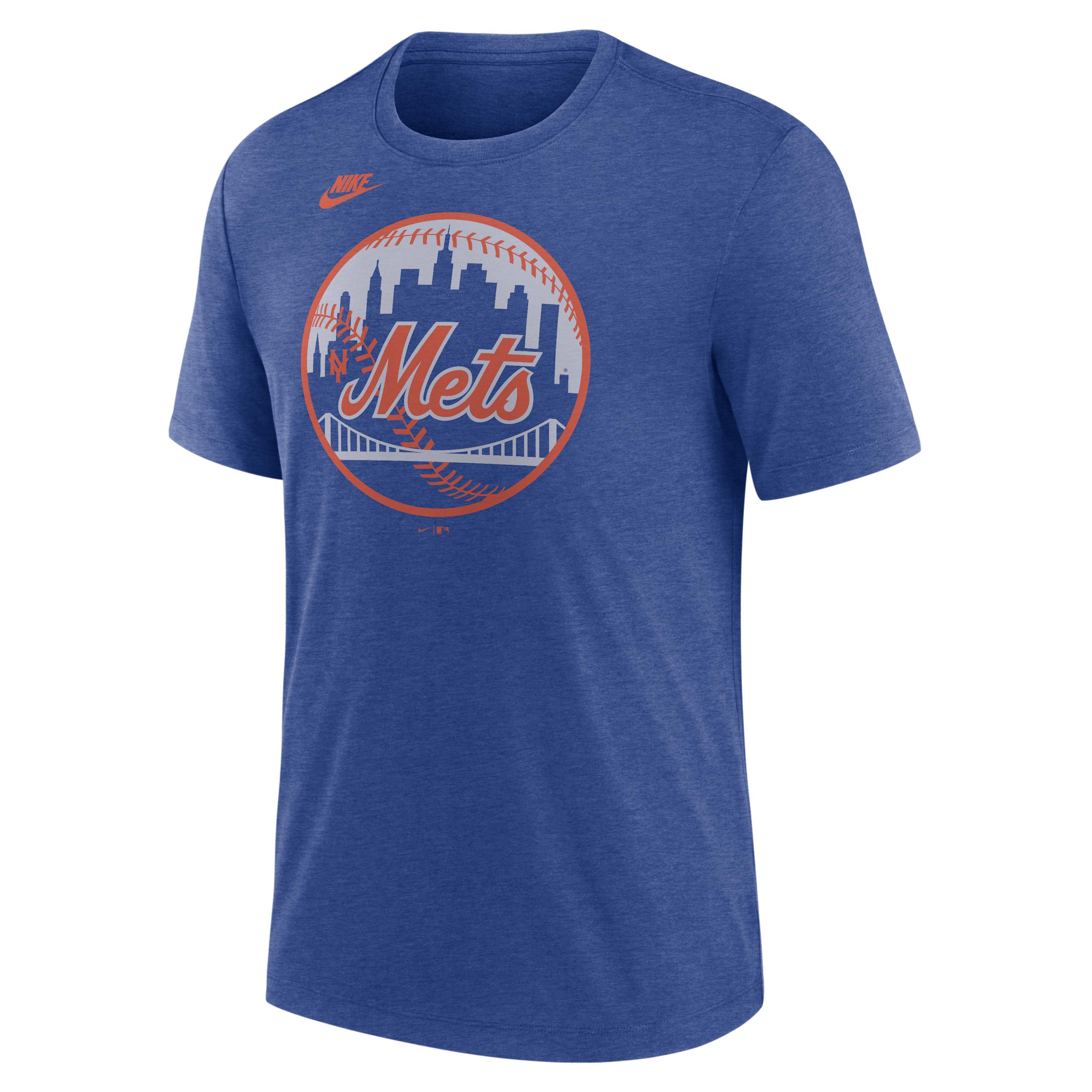 New York Mets Cooperstown Logo Nike Men's MLB T-Shirt by NIKE