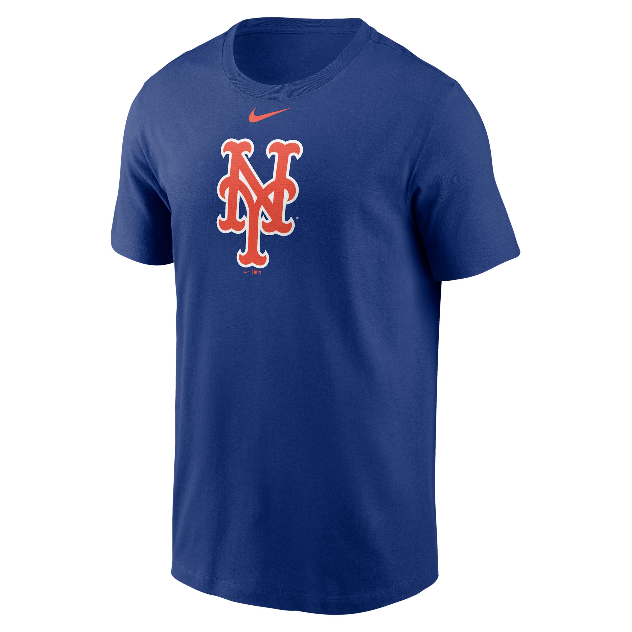 New York Mets Fuse Large Logo Nike Men's MLB T-Shirt by NIKE