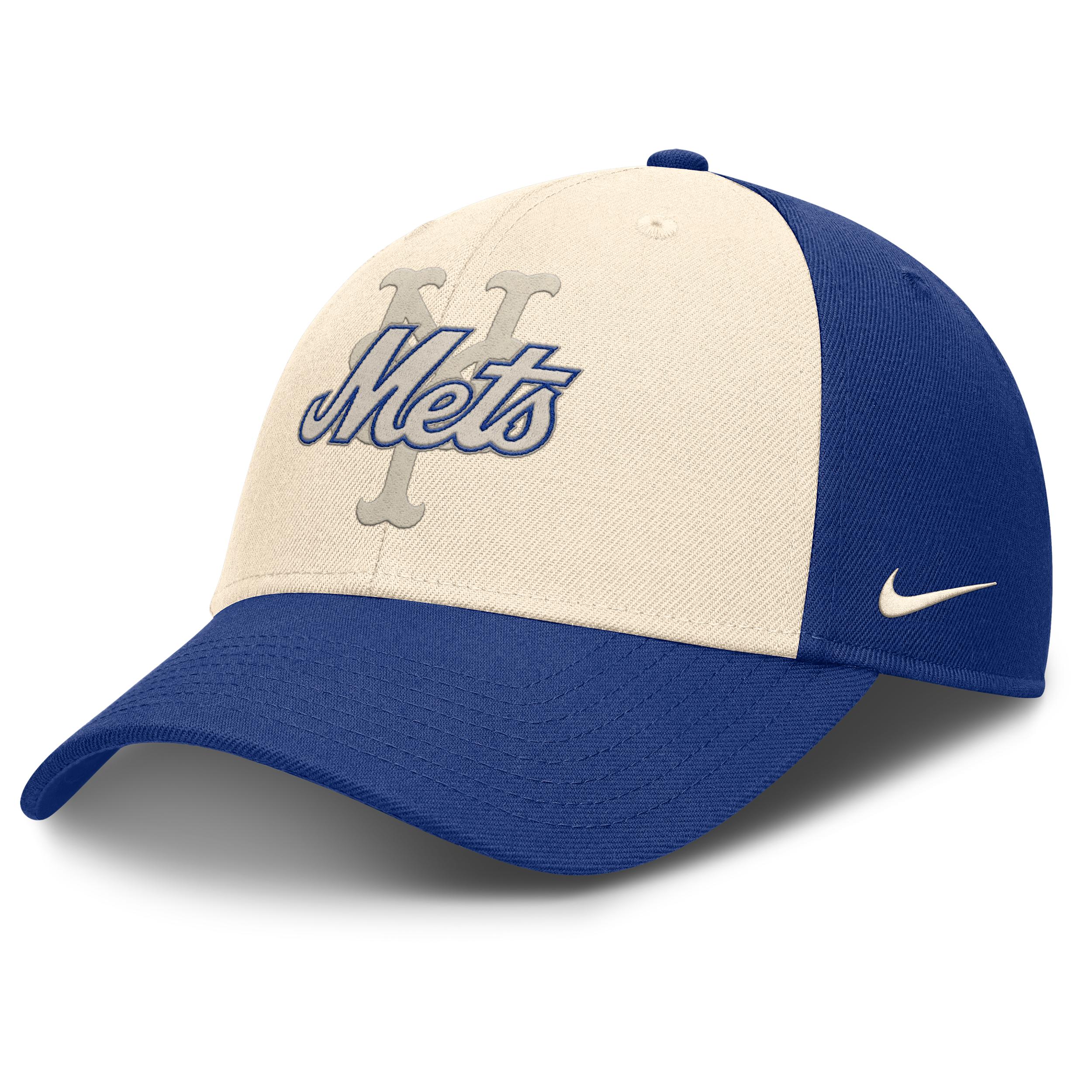 New York Mets Statement Club Nike Men's Dri-FIT MLB Adjustable Hat by NIKE