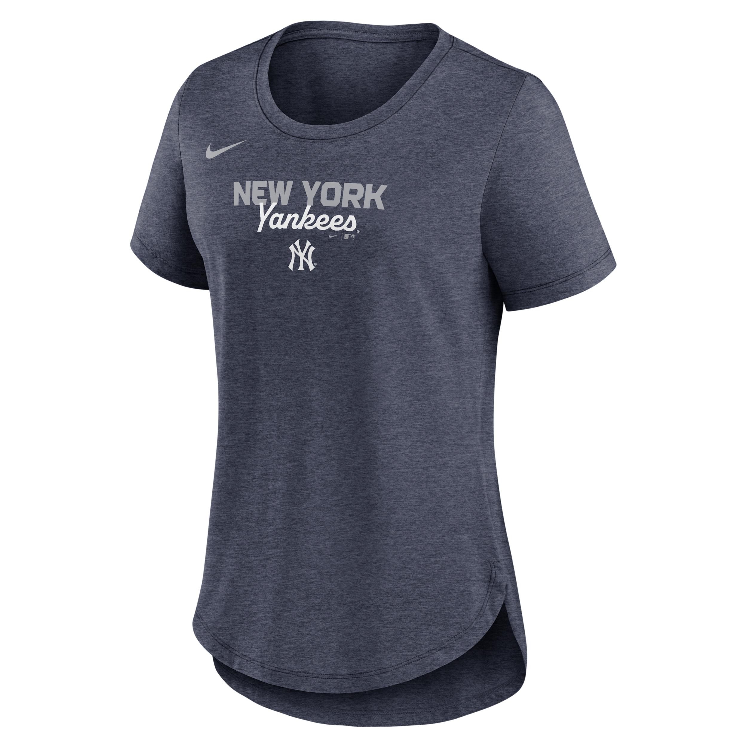 New York Yankees Arched Team Name Nike Women's MLB T-Shirt by NIKE