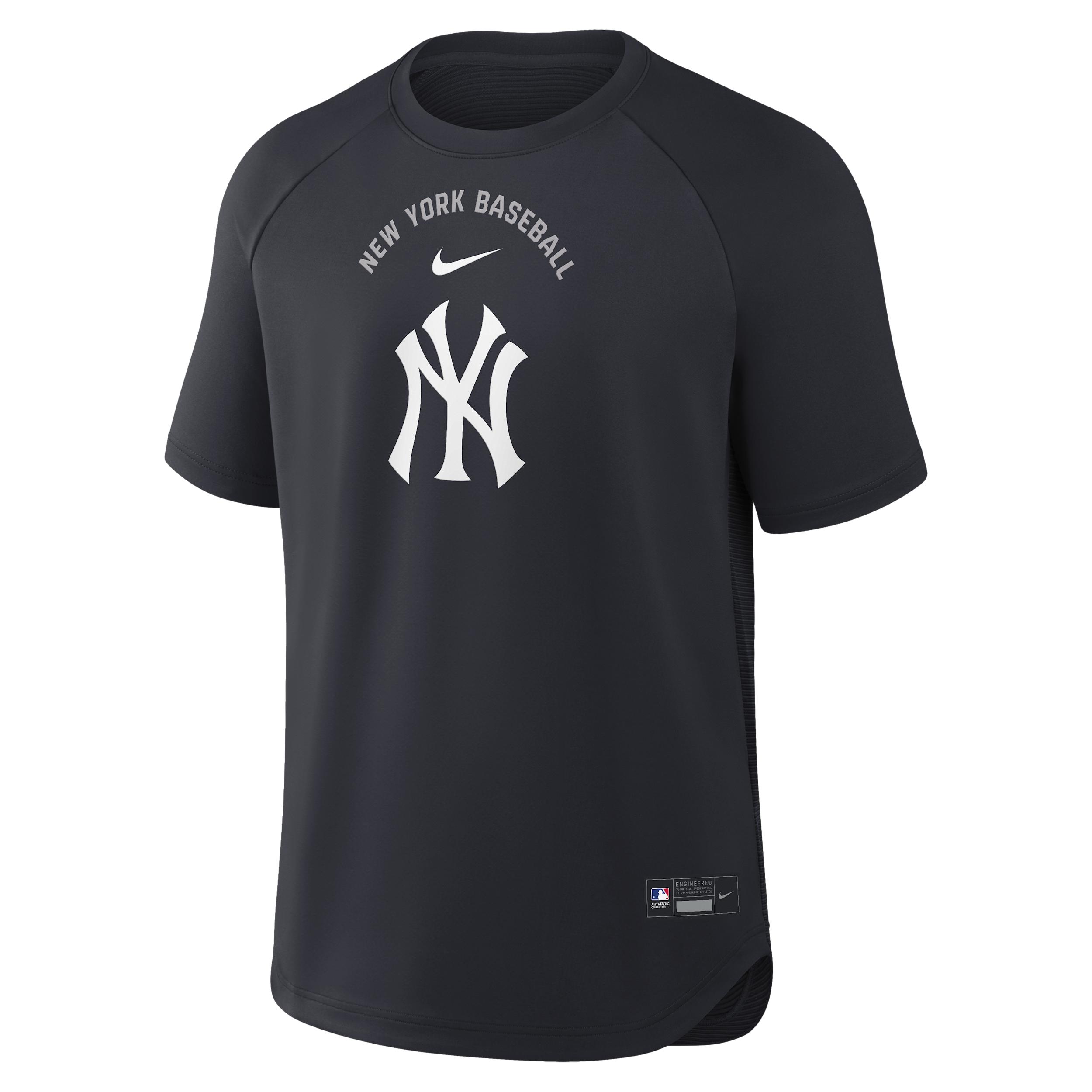 New York Yankees Authentic Collection Batting Practice Pregame Nike Men's Dri-FIT MLB Top by NIKE
