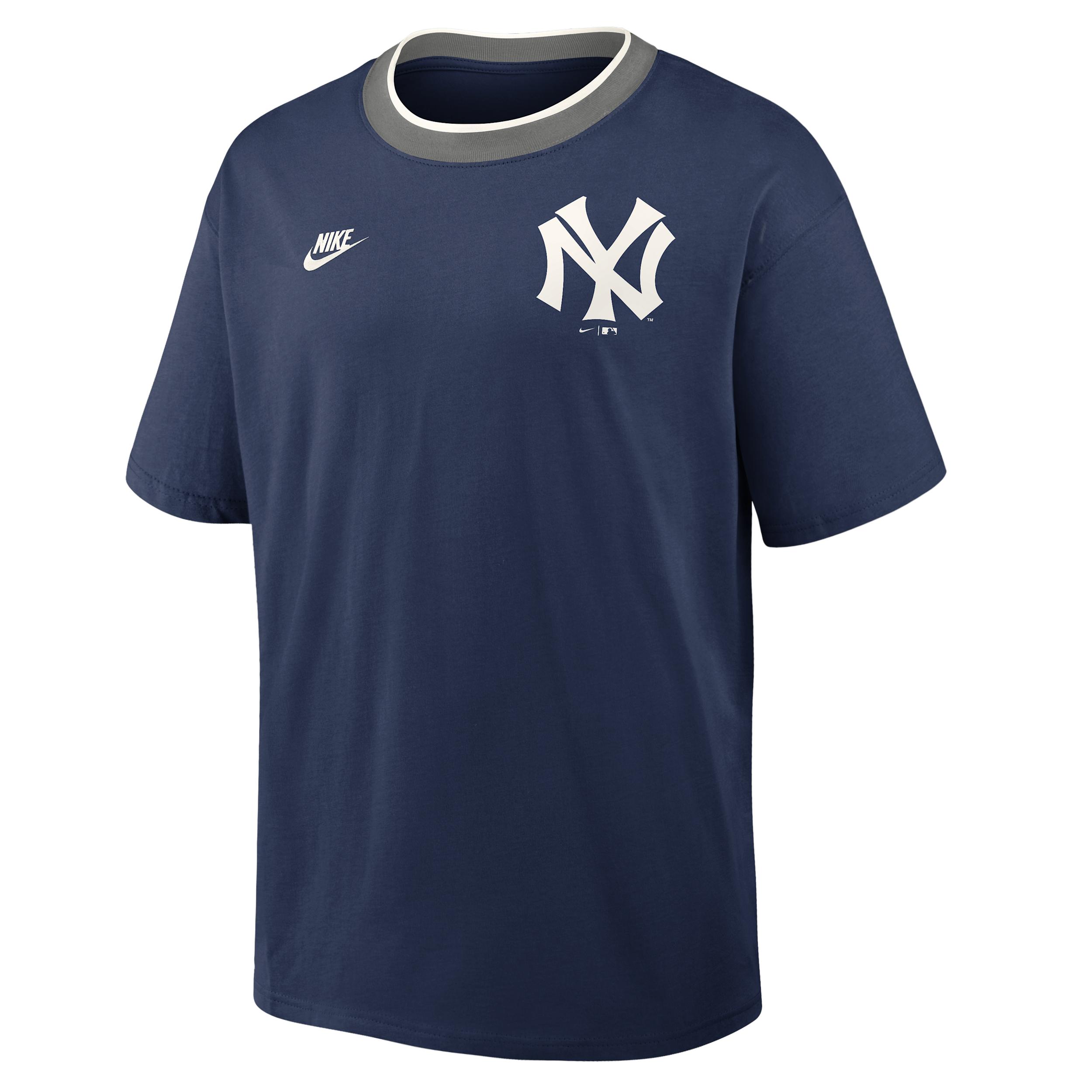 New York Yankees Cooperstown Ringer Nike Men's MLB T-Shirt by NIKE