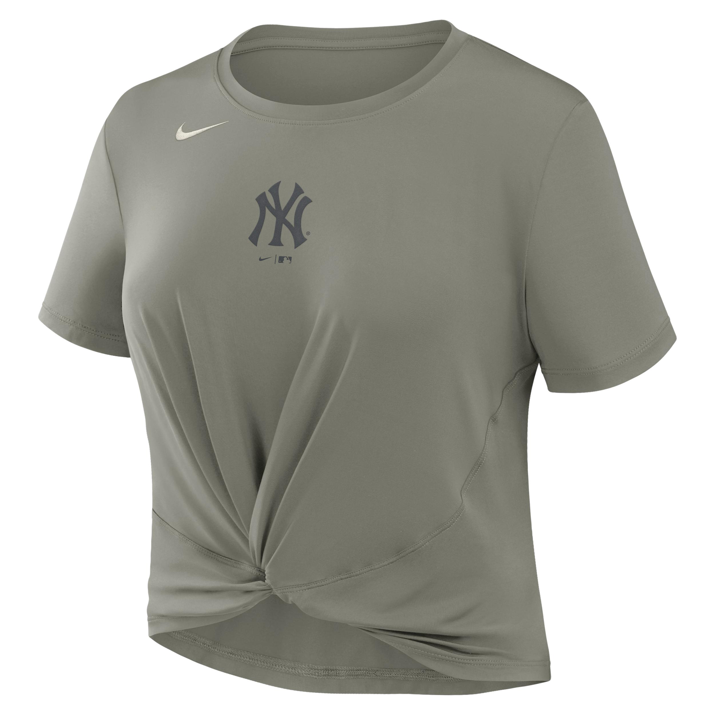 New York Yankees One Twist Nike Women's Dri-FIT MLB T-Shirt by NIKE
