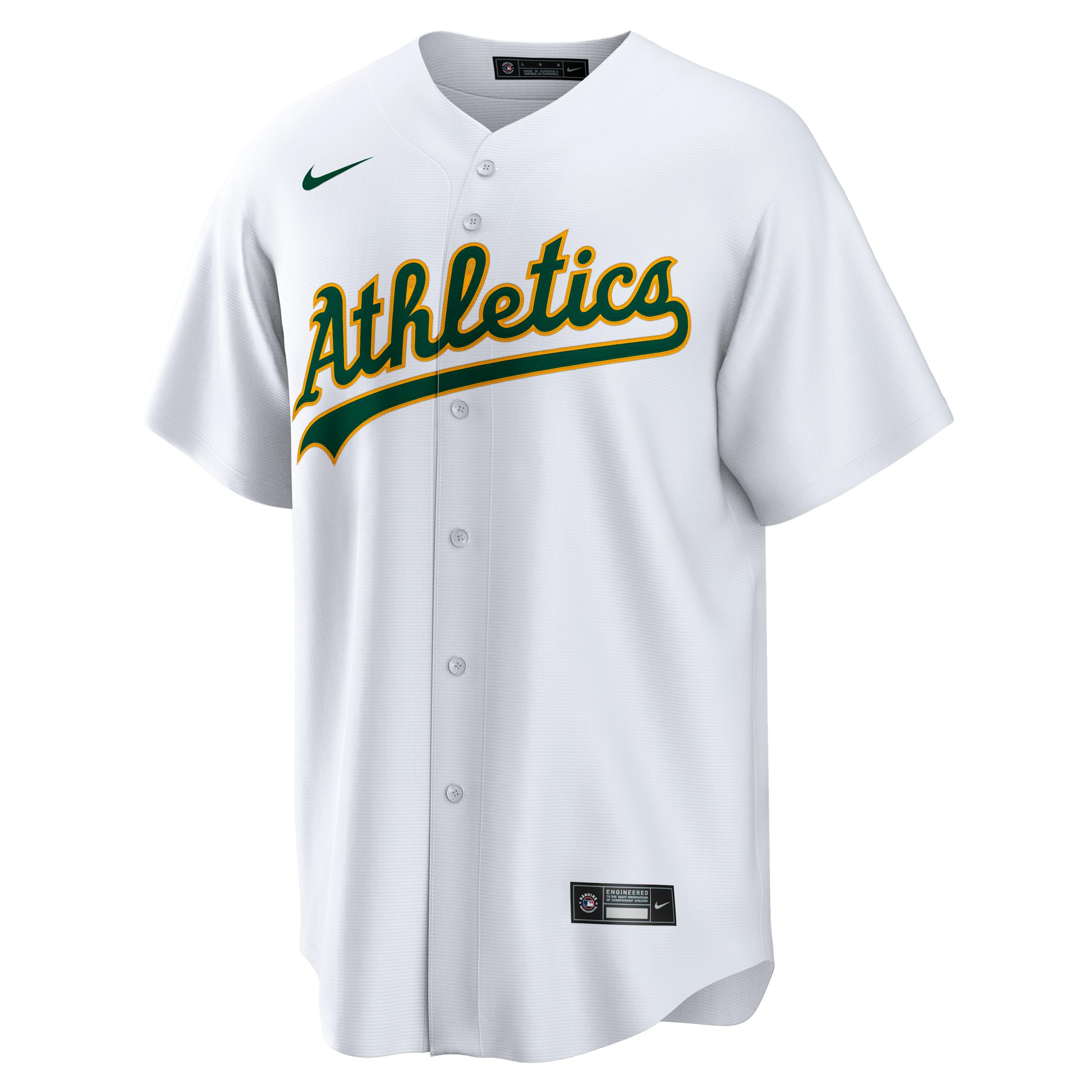 Nick Kurtz Athletics Nike Men's MLB Replica Jersey by NIKE