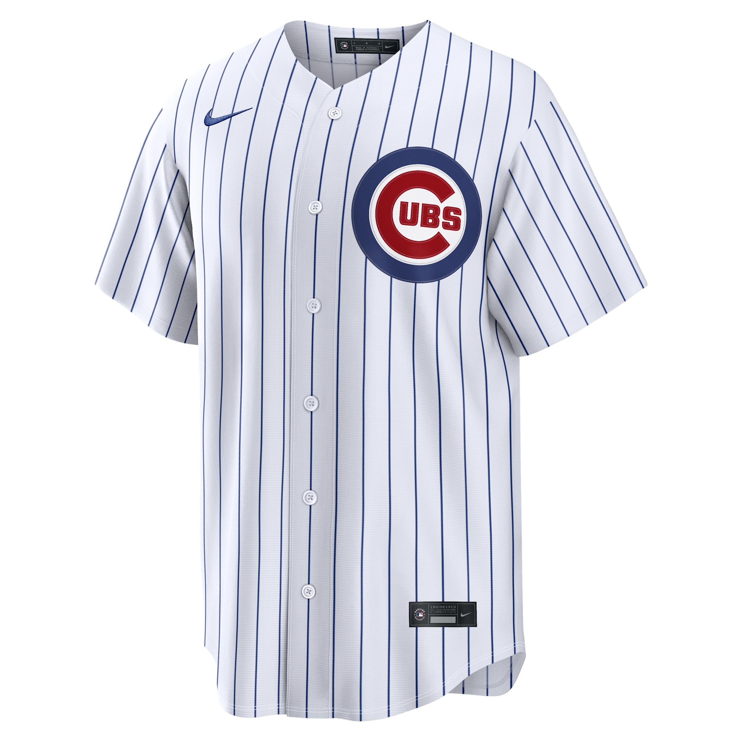 Nico Hoerner Chicago Cubs Nike Men's MLB Replica Jersey by NIKE