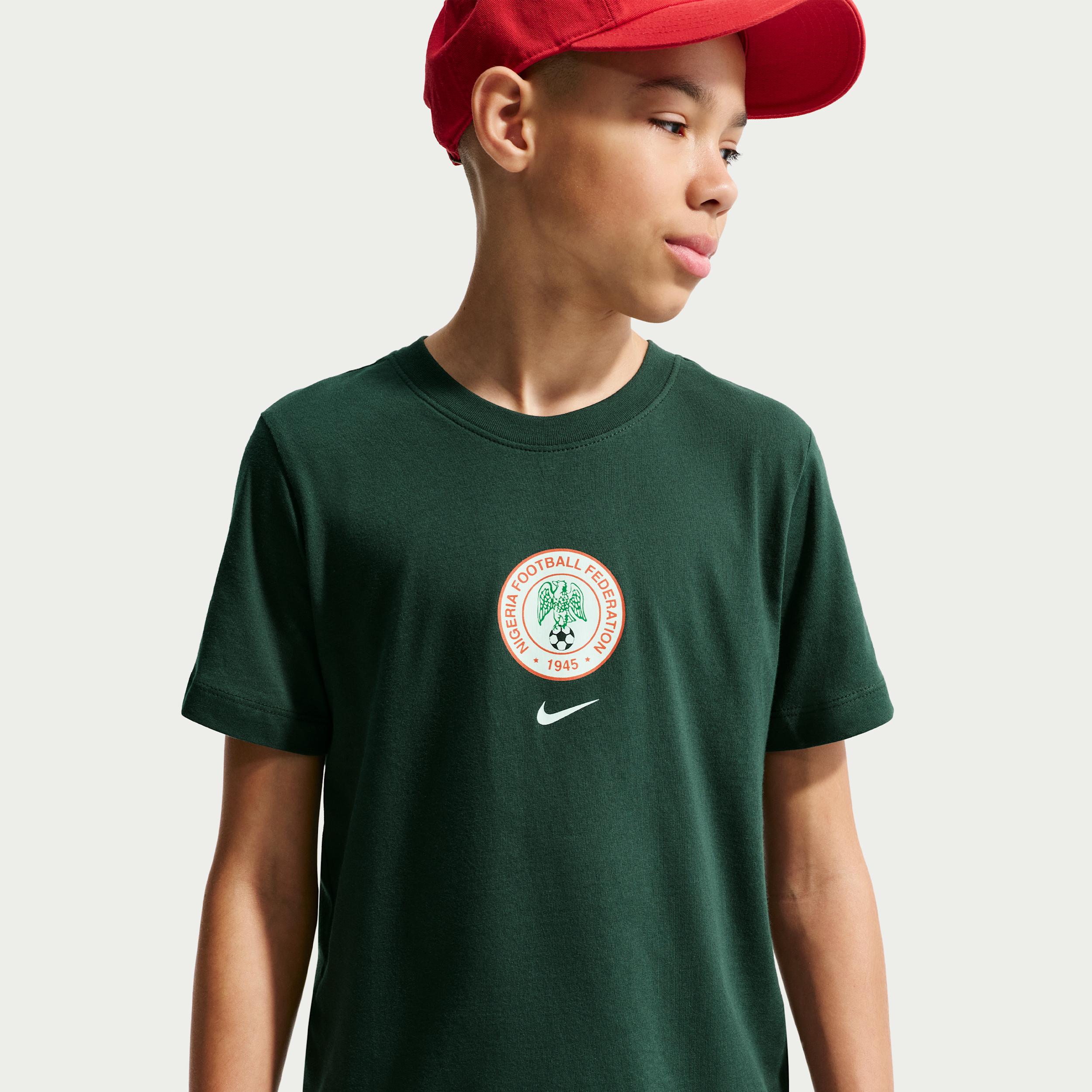 Nigeria Big Kids' Nike Soccer T-Shirt by NIKE