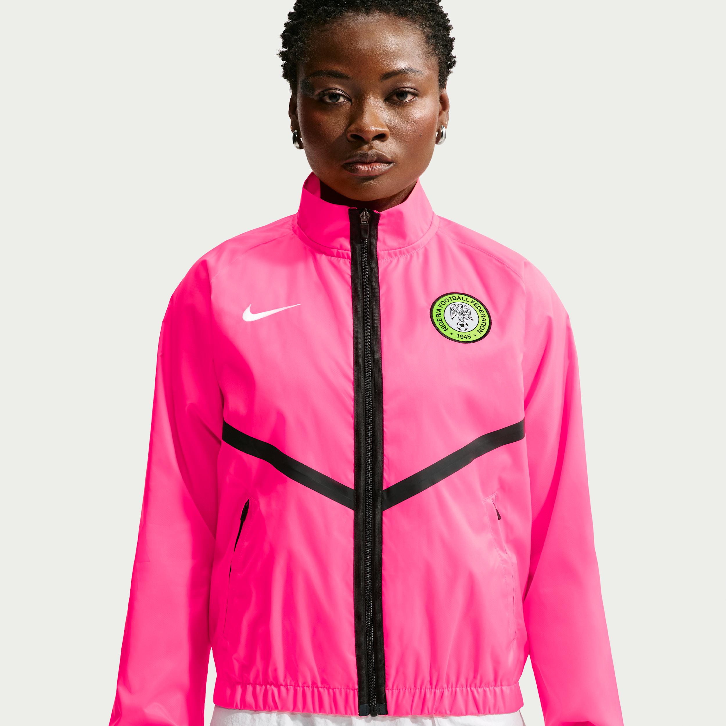 Nigeria Nike Women's Dri-FIT Soccer Anthem Jacket by NIKE