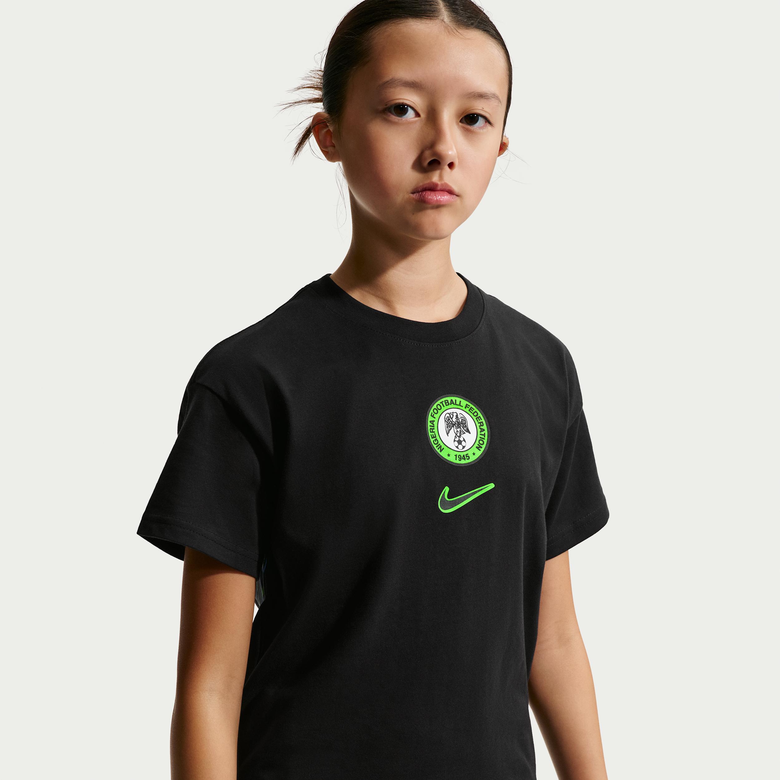 Nigeria Premium Goalkeeper Big Kids' Nike Soccer T-Shirt by NIKE