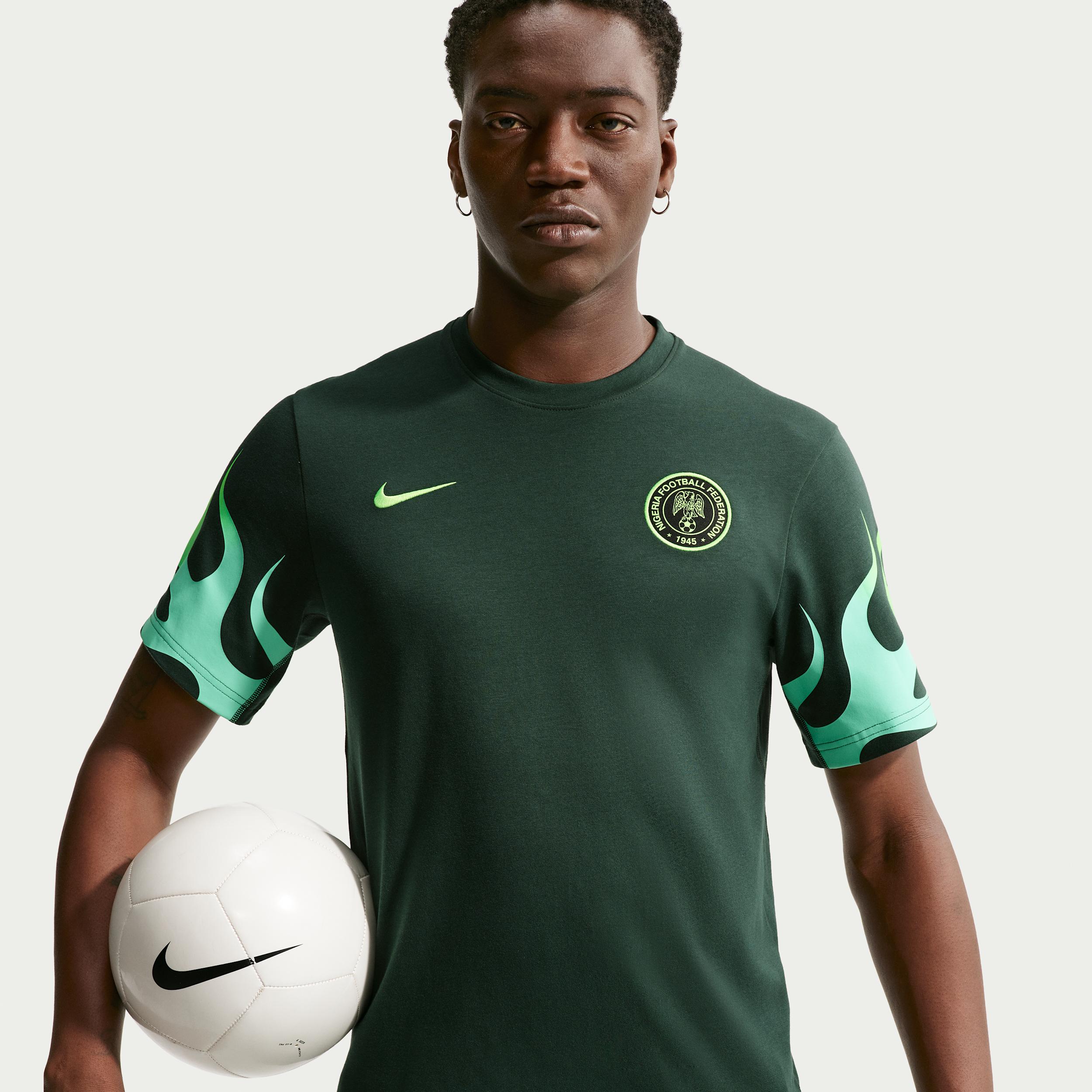 Nigeria Primary Nike Men's Dri-FIT Soccer T-Shirt by NIKE