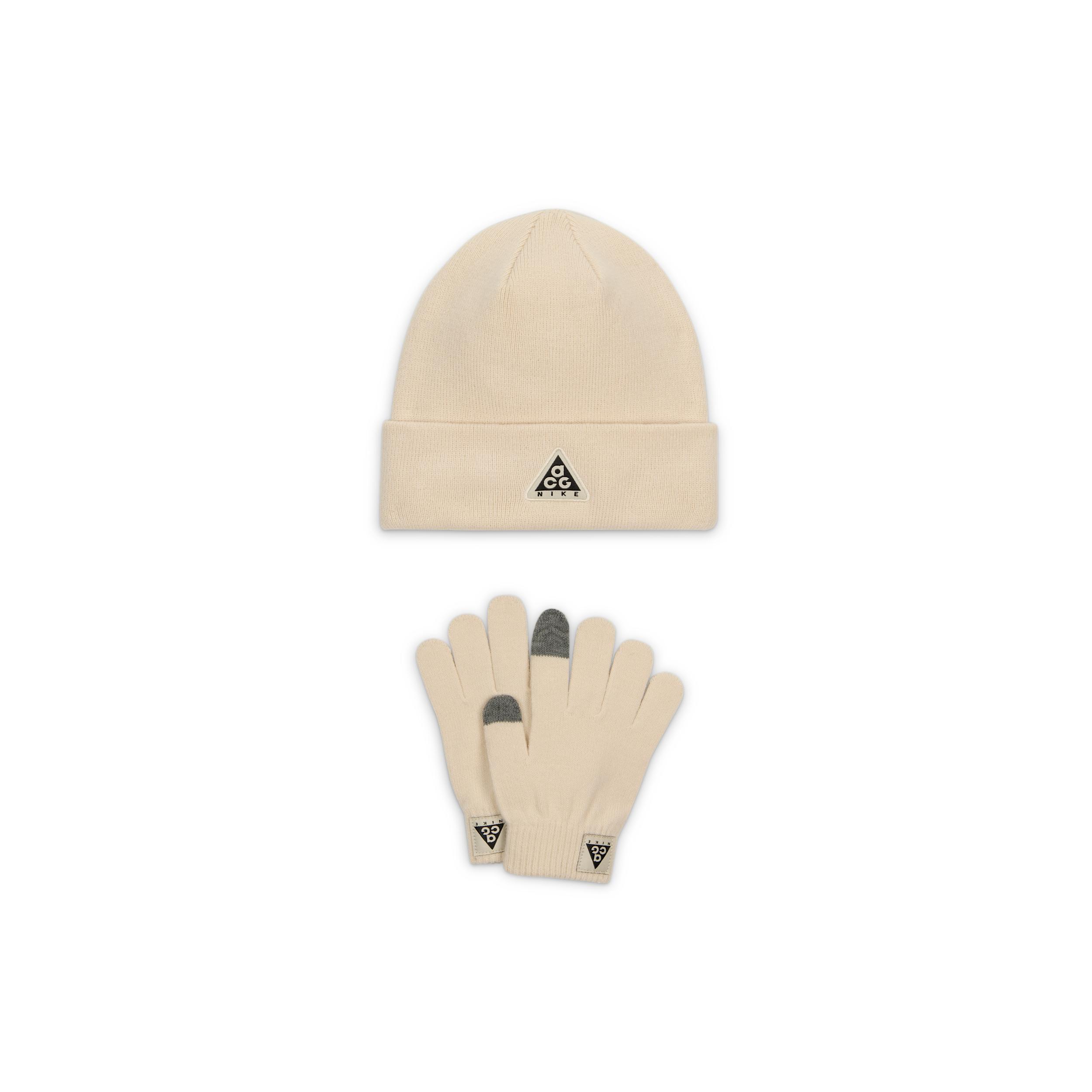 Nike ACG Big Kids' Core Peak 2-Piece Beanie Set by NIKE